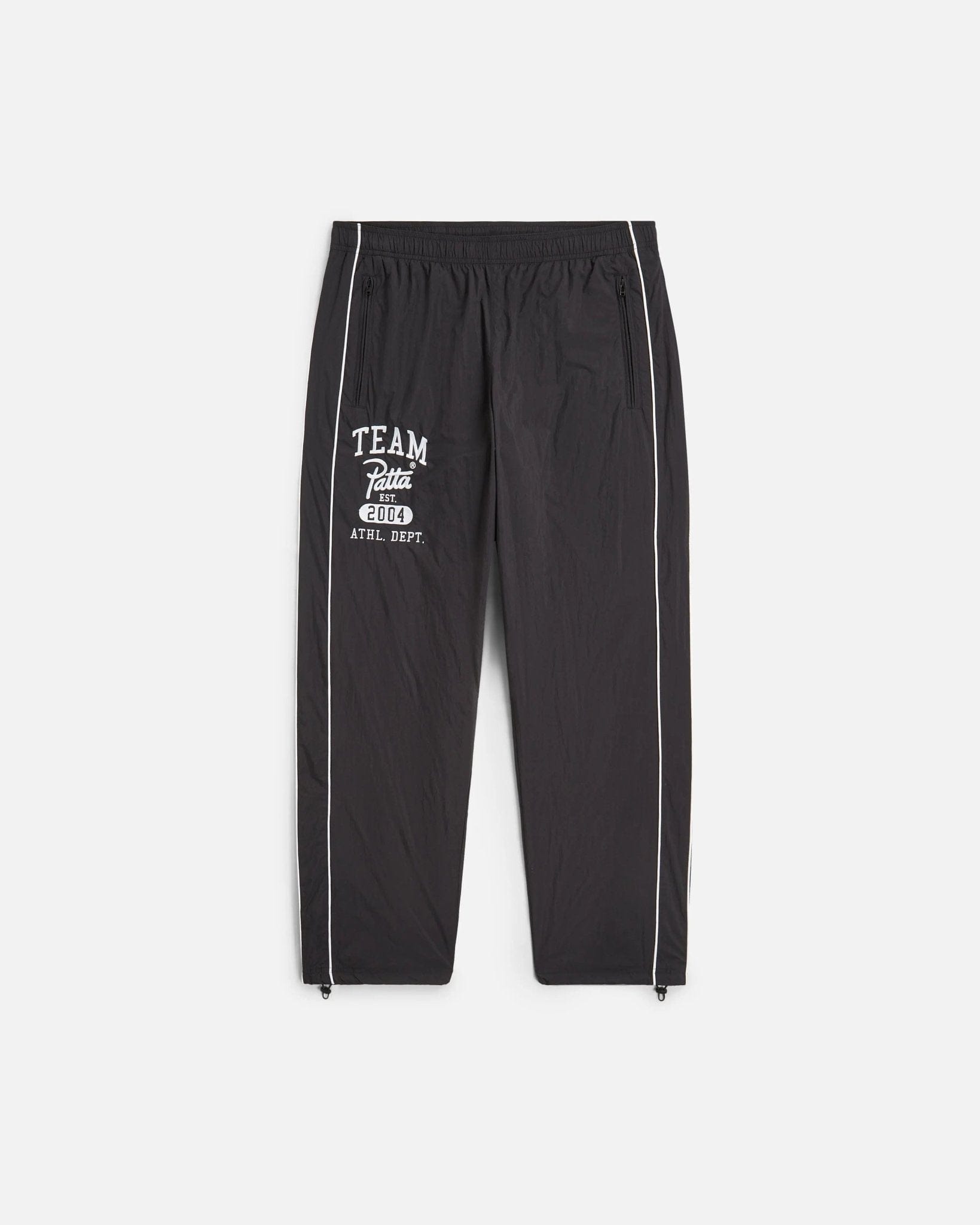 Patta Athletic Nylon Track Pants (Black)