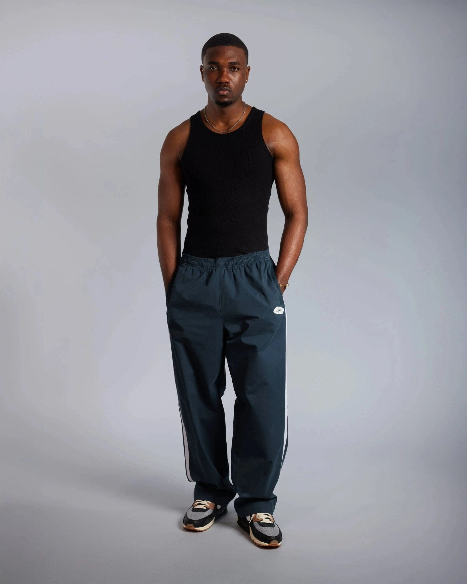 Patta x Nike NRG Track Pant (Deep Ocean/White)