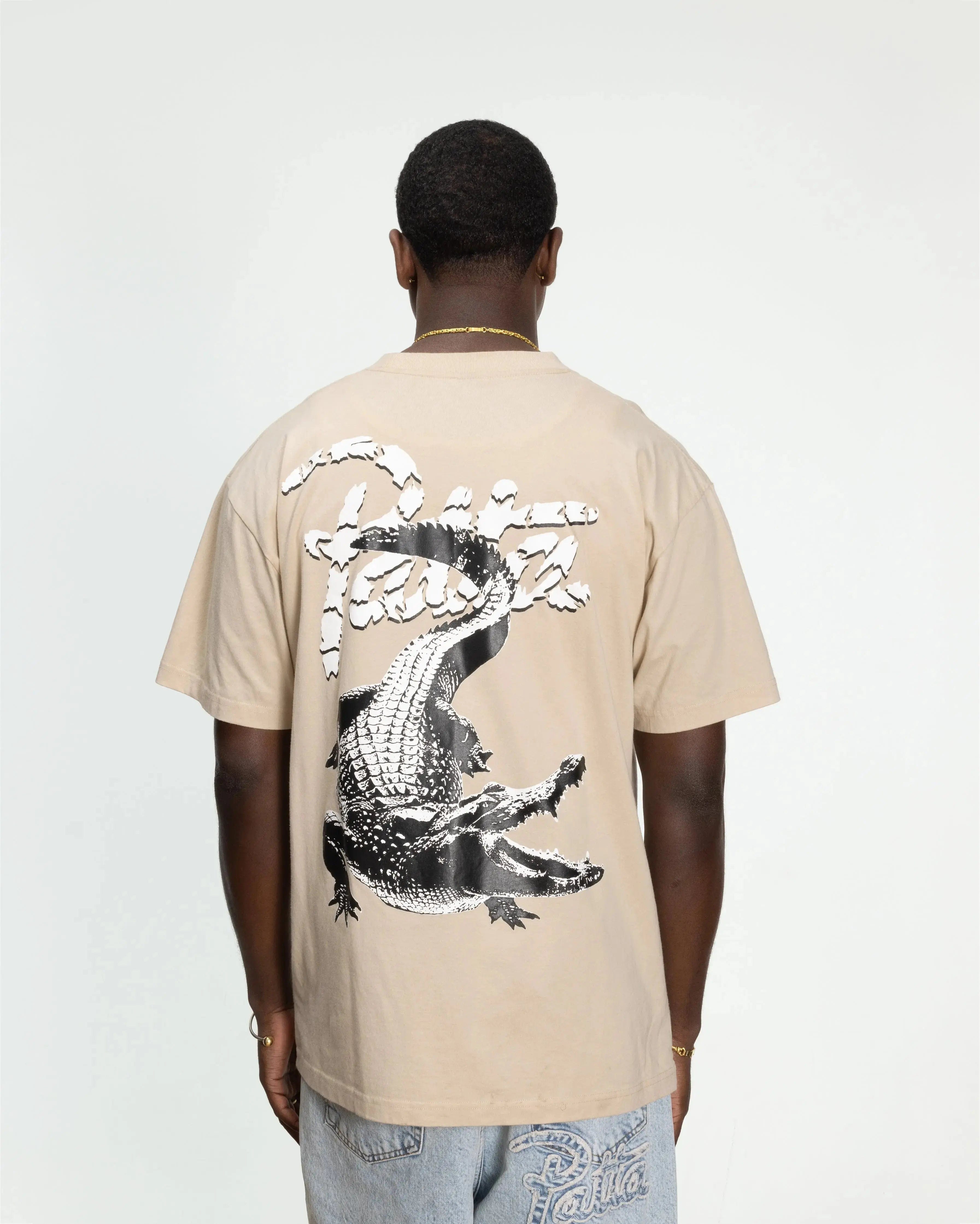 Patta Croco T - shirt (Oatmeal)