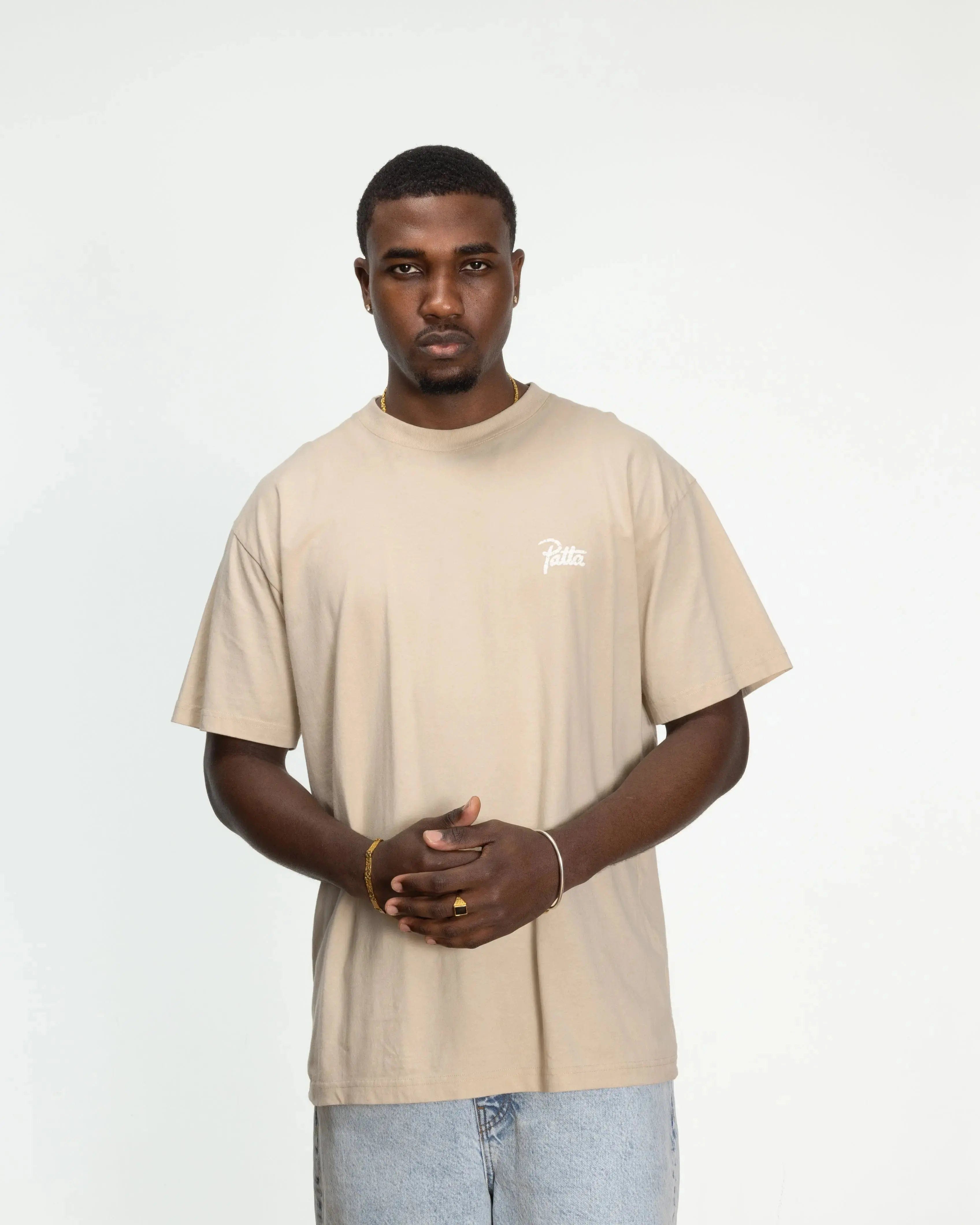 Patta Croco T - shirt (Oatmeal)