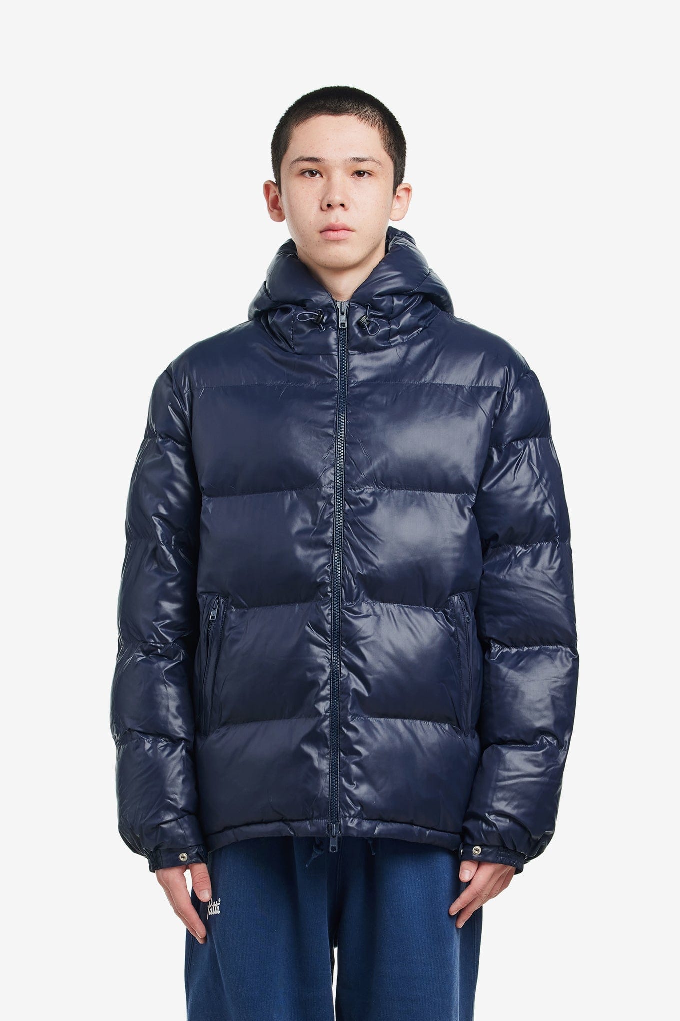 PATTA QUILTED SCRIPT LOGO PUFFER JACKET