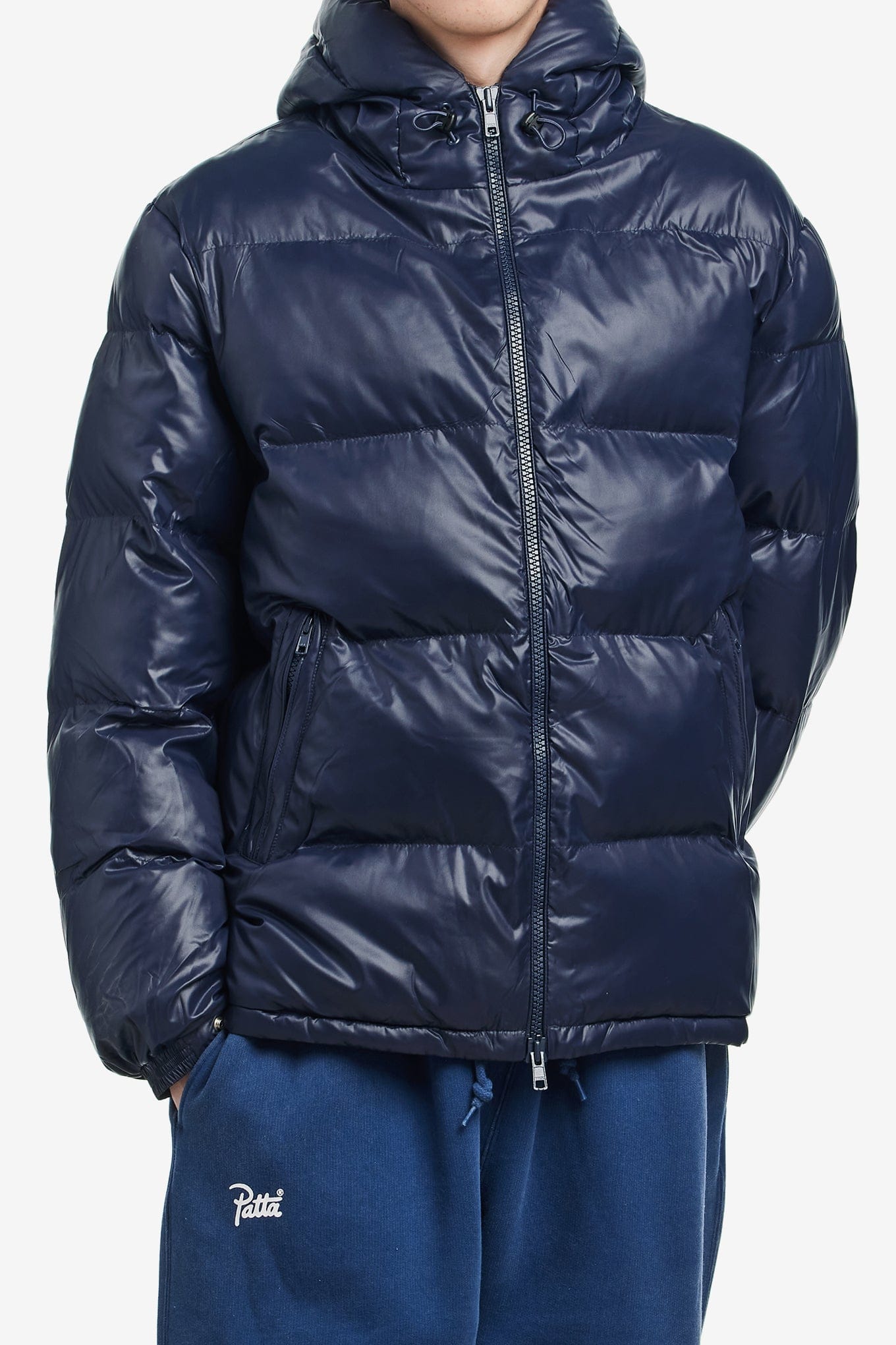PATTA QUILTED SCRIPT LOGO PUFFER JACKET