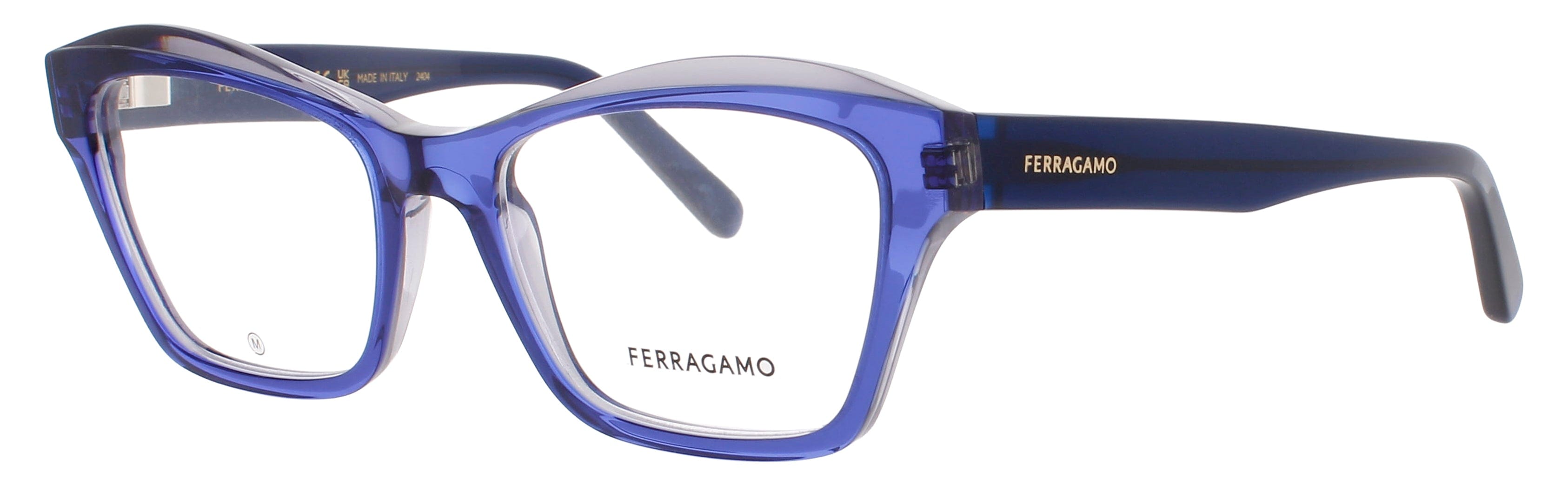 Salvatore Ferragamo Optical Glasses BLUE/GREY