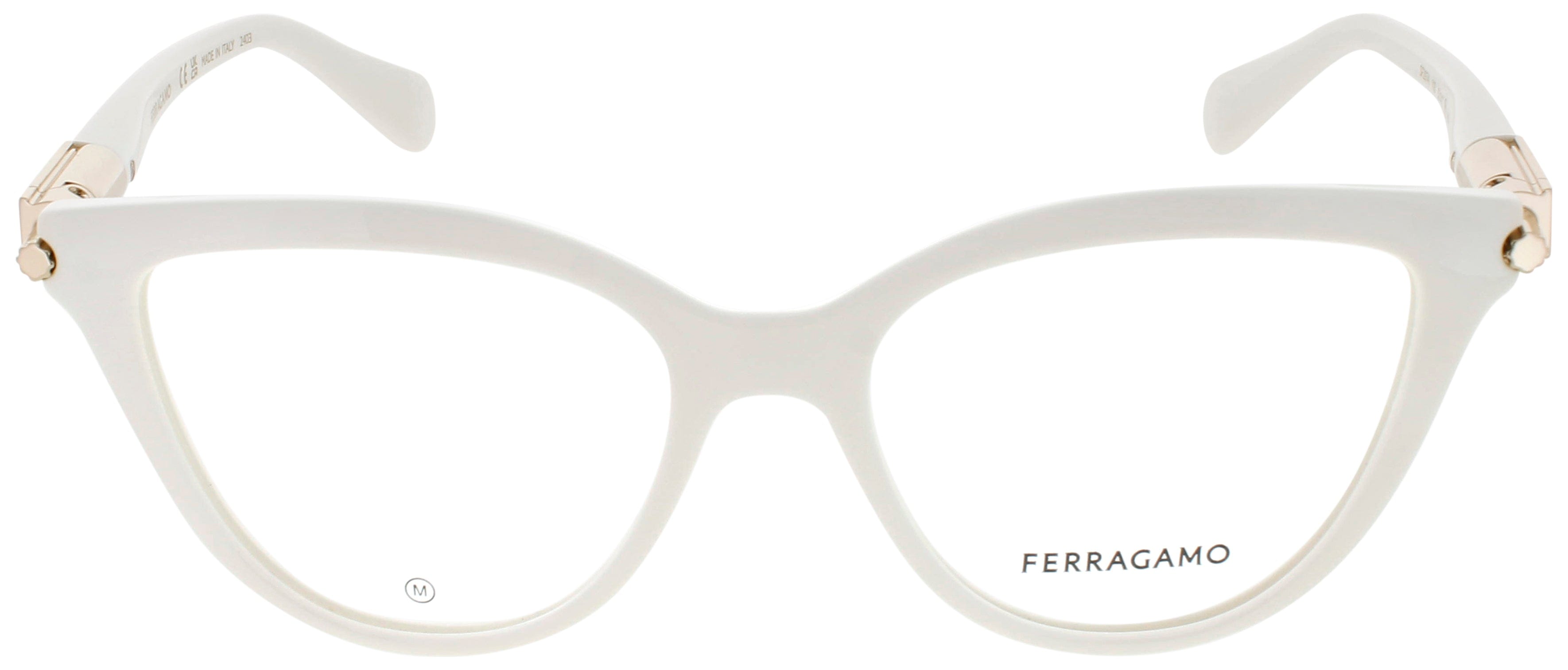 Salvatore Ferragamo Optical Glasses IVORY