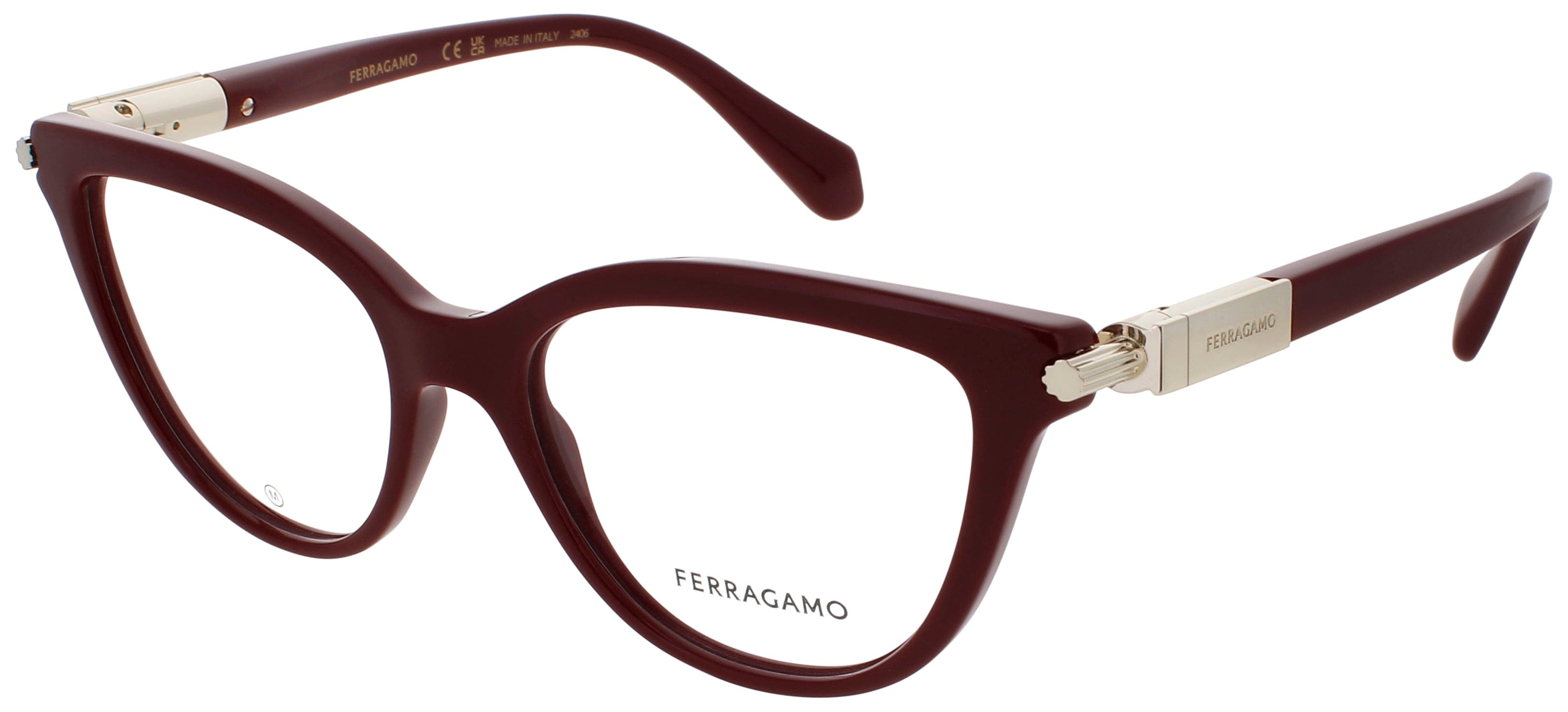 Salvatore Ferragamo Optical Glasses IVORY