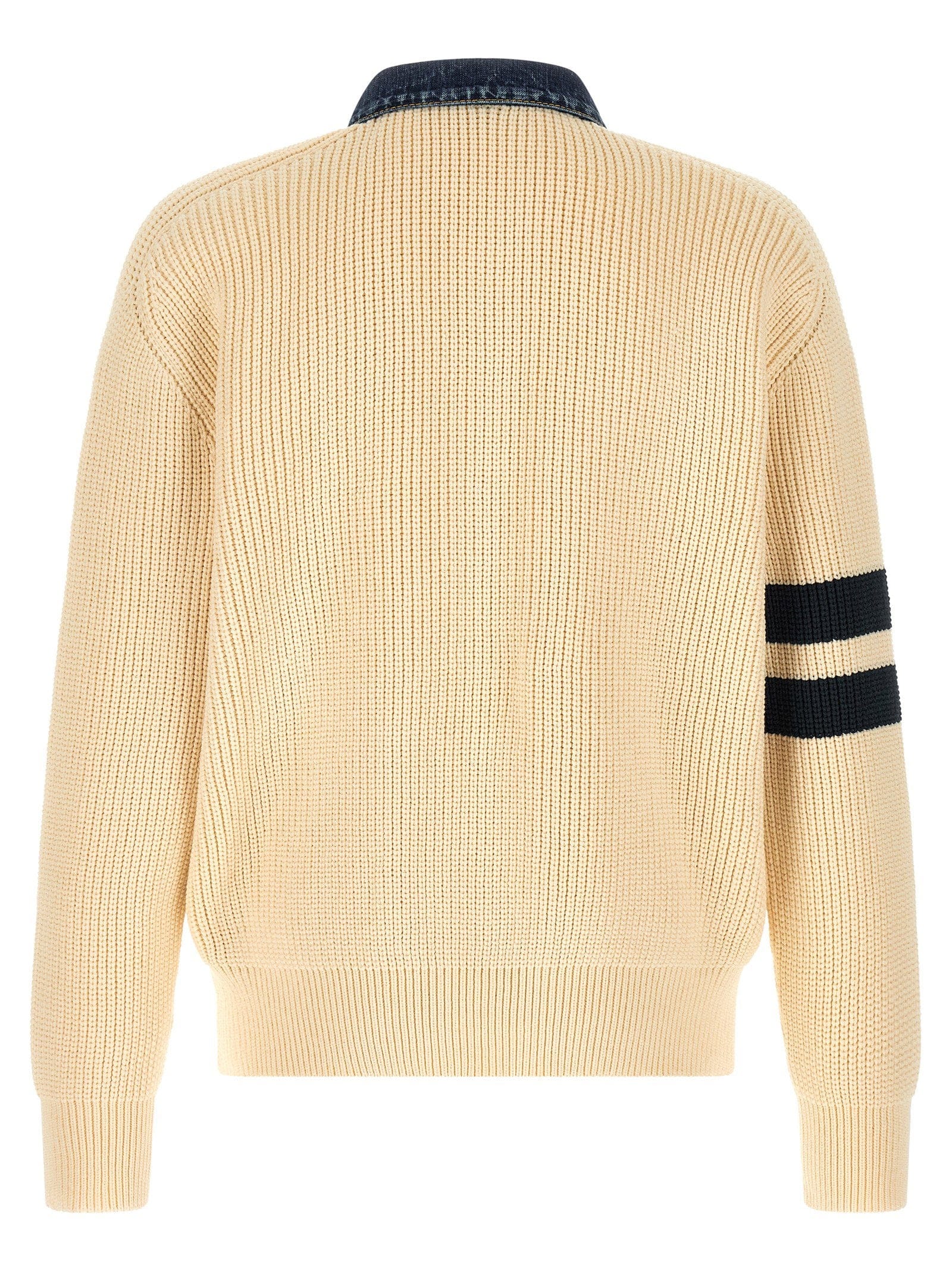 Dsquared2 Men's blue Mix D2 Cardigan