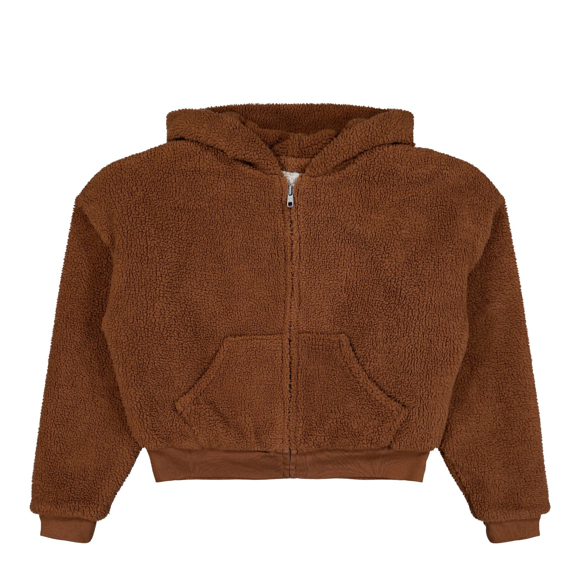 ERL Terry Fleece Knit Zipped Hoodie