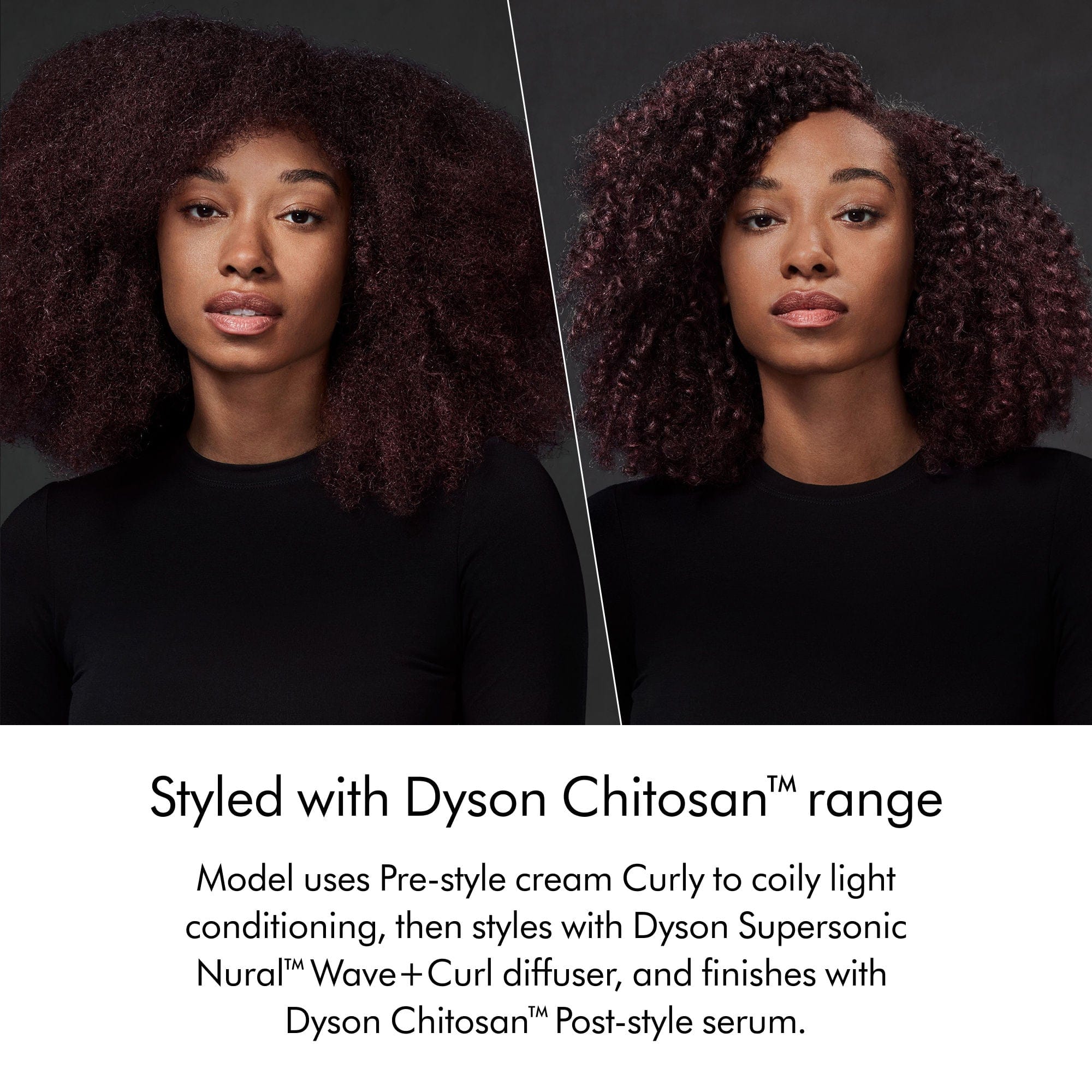 Dyson Chitosan Pre - Style Cream Curly to Coily Light Conditioning