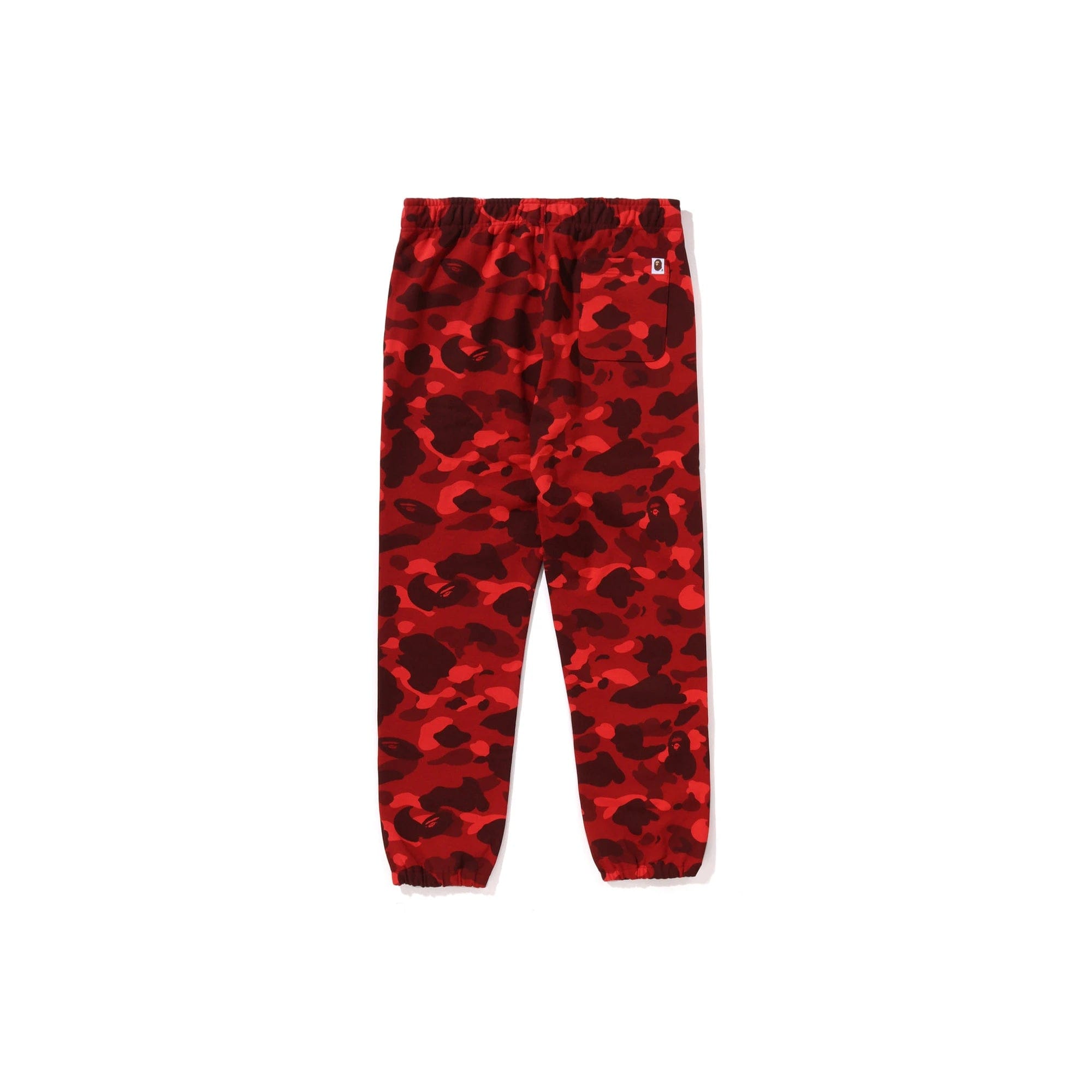 A Bathing Ape BAPE Color Camo Sweat Pants Red