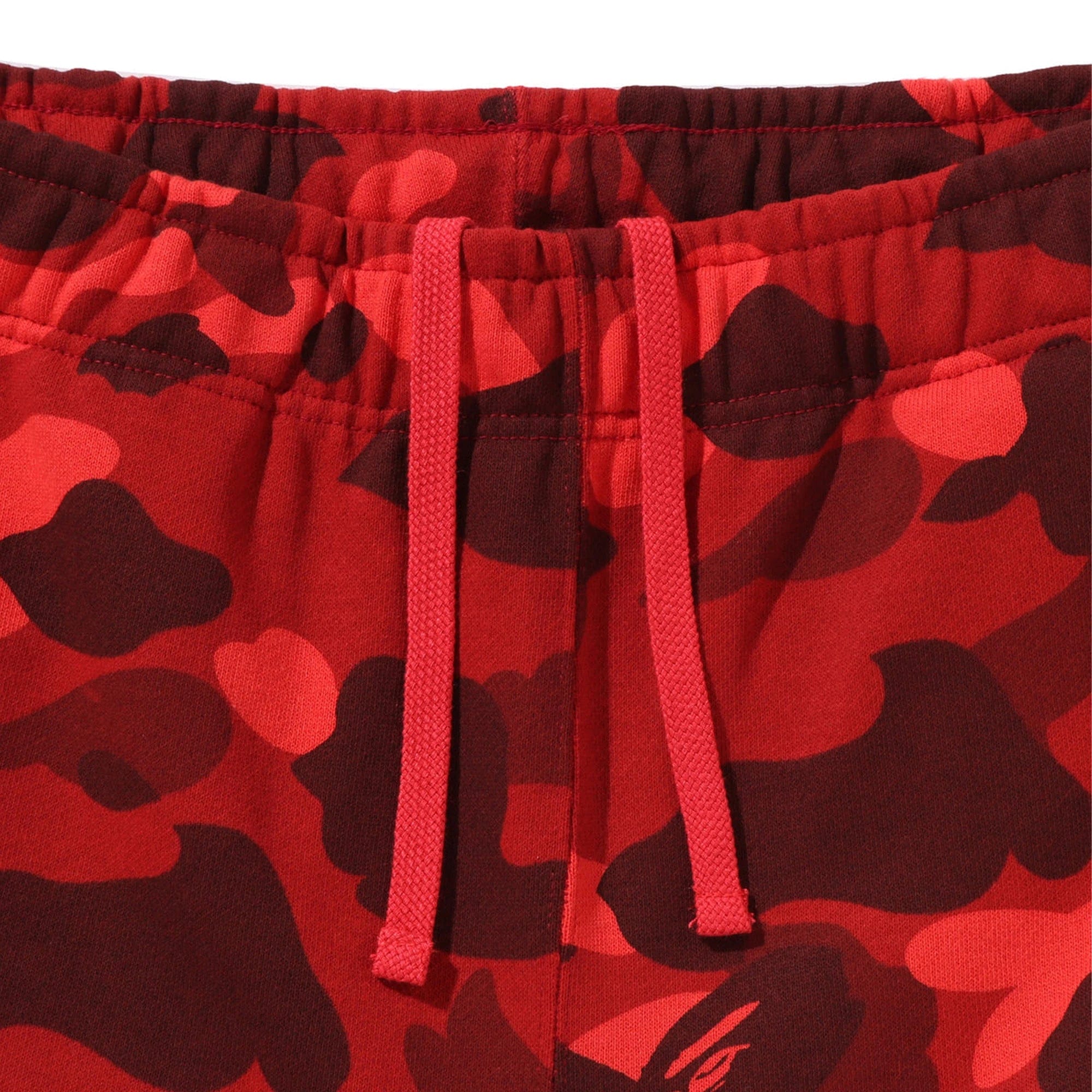 A Bathing Ape BAPE Color Camo Sweat Pants Red