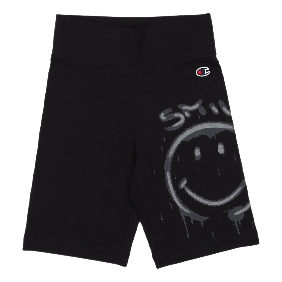 Champion x Smiley - Biker Pant Black Beauty