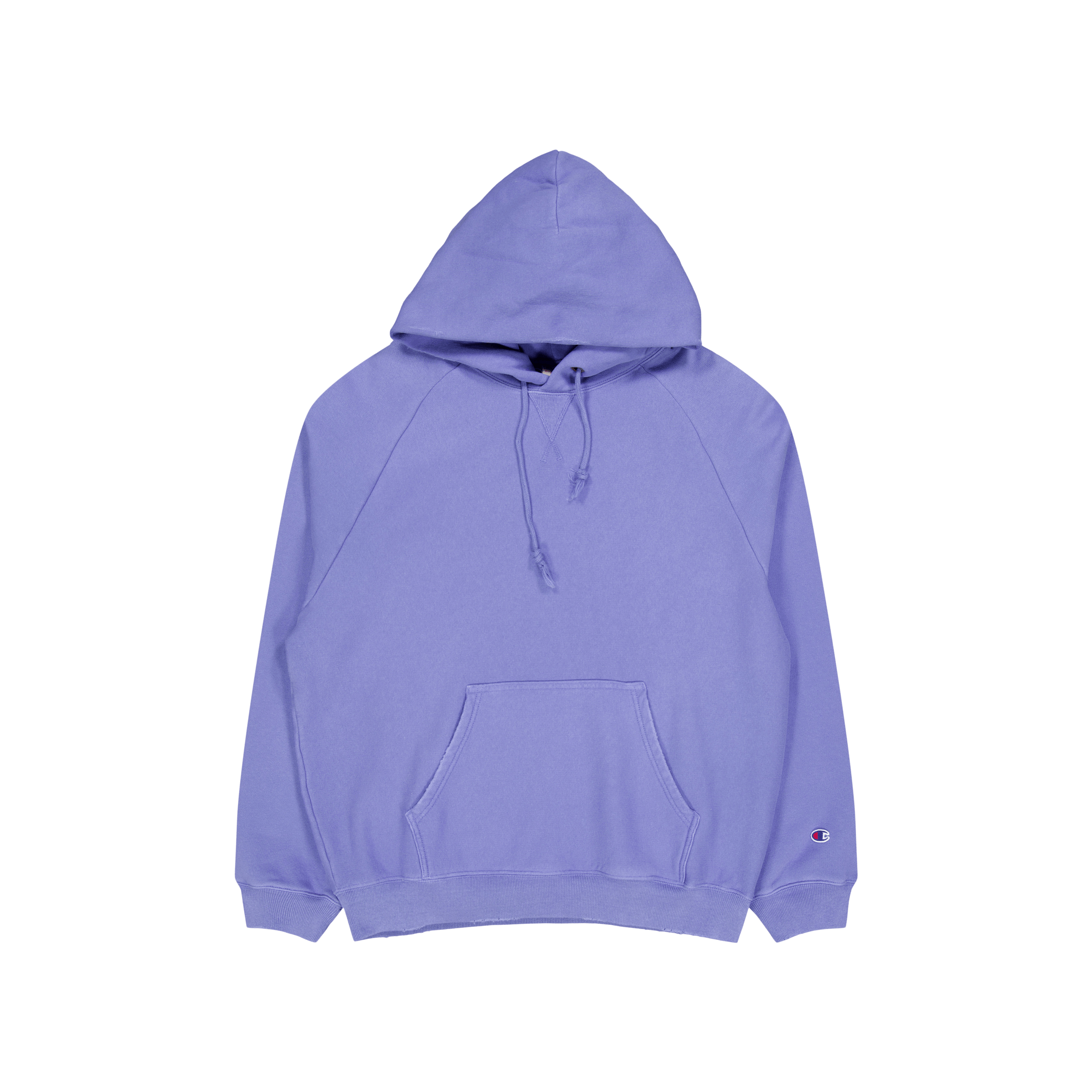 Champion Hooded Sweatshirt Bleached Denim