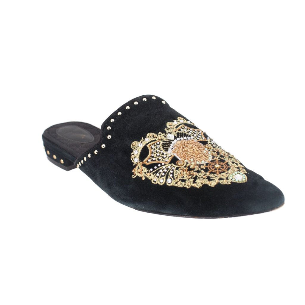 Camilla JEWELED MULES BLACK 40 EU | 9 US