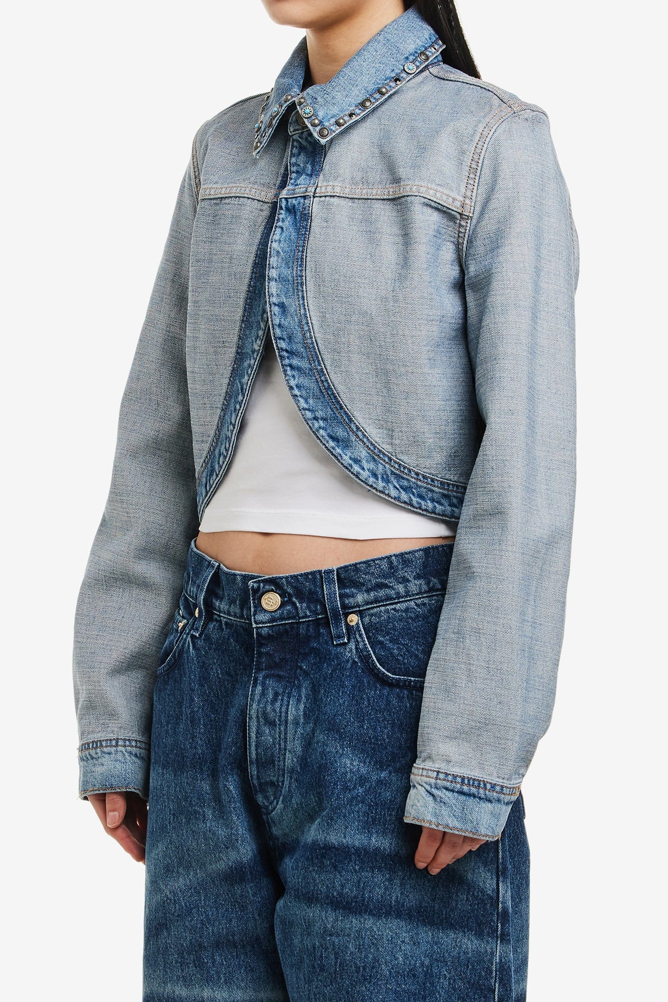 GUESS USA REVERSE DENIM JACKET