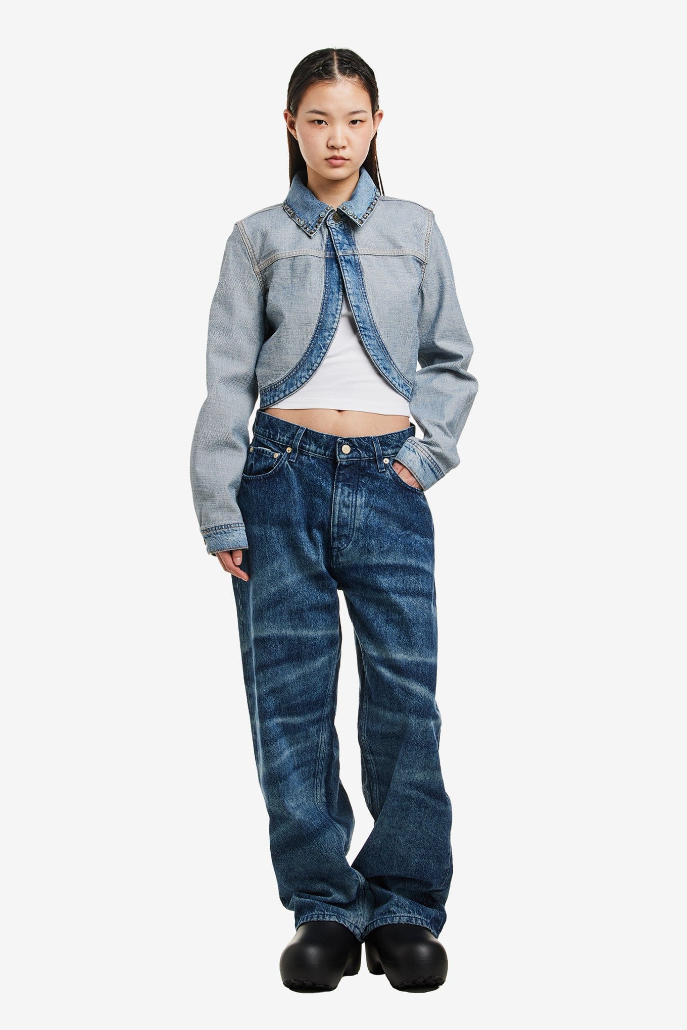 GUESS USA REVERSE DENIM JACKET