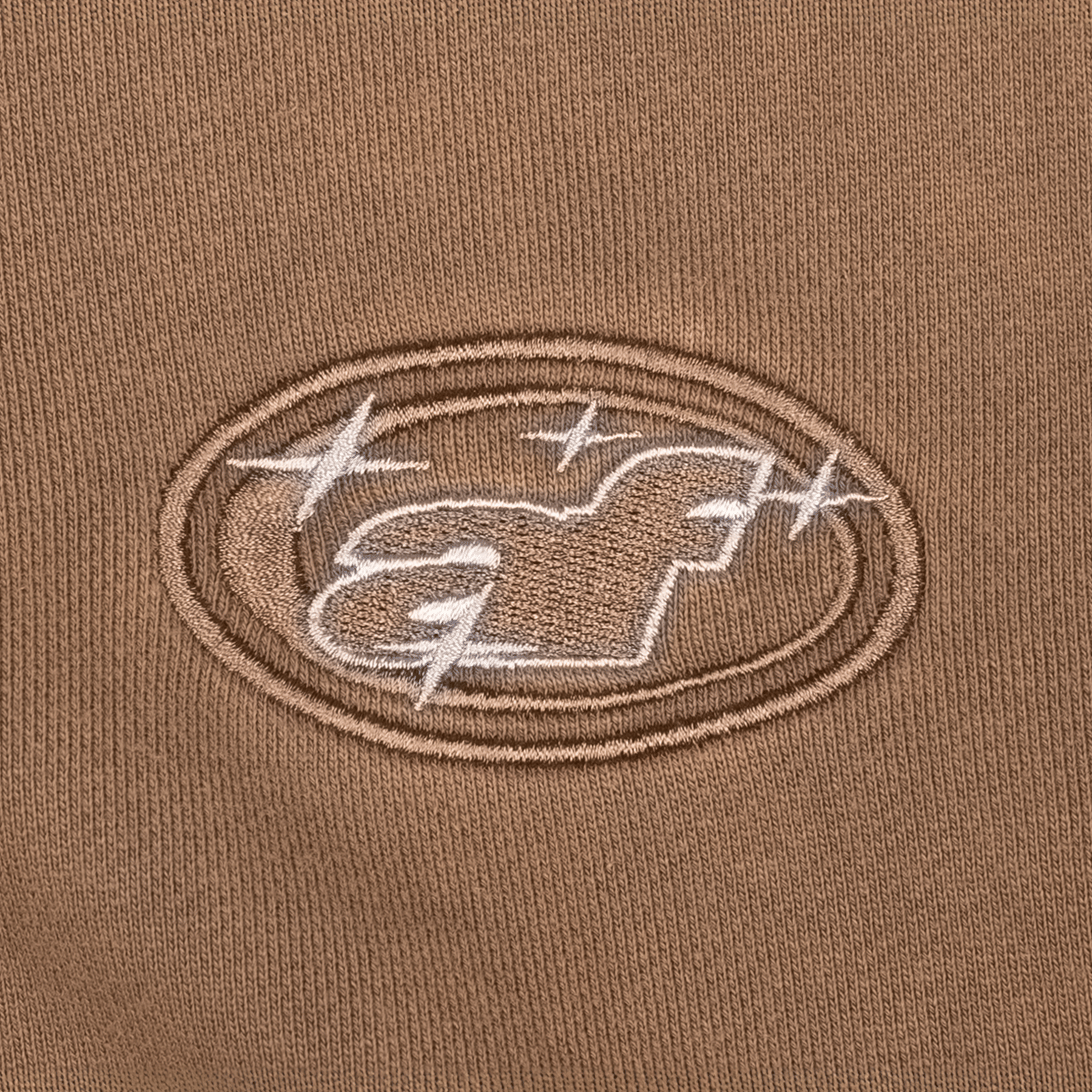 Amongst Few - Angel Dust Zip Hoodie (Brown)