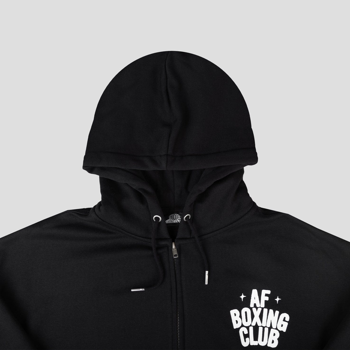 Amongst Few - Boxing Club Zip Hoodie (Black)