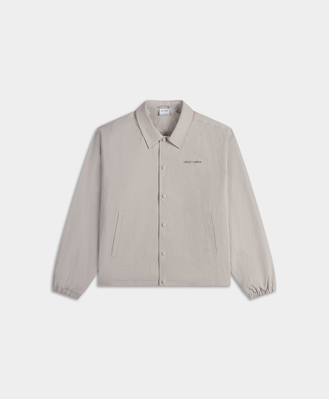 Mirage Grey Ripstop Coach Jacket