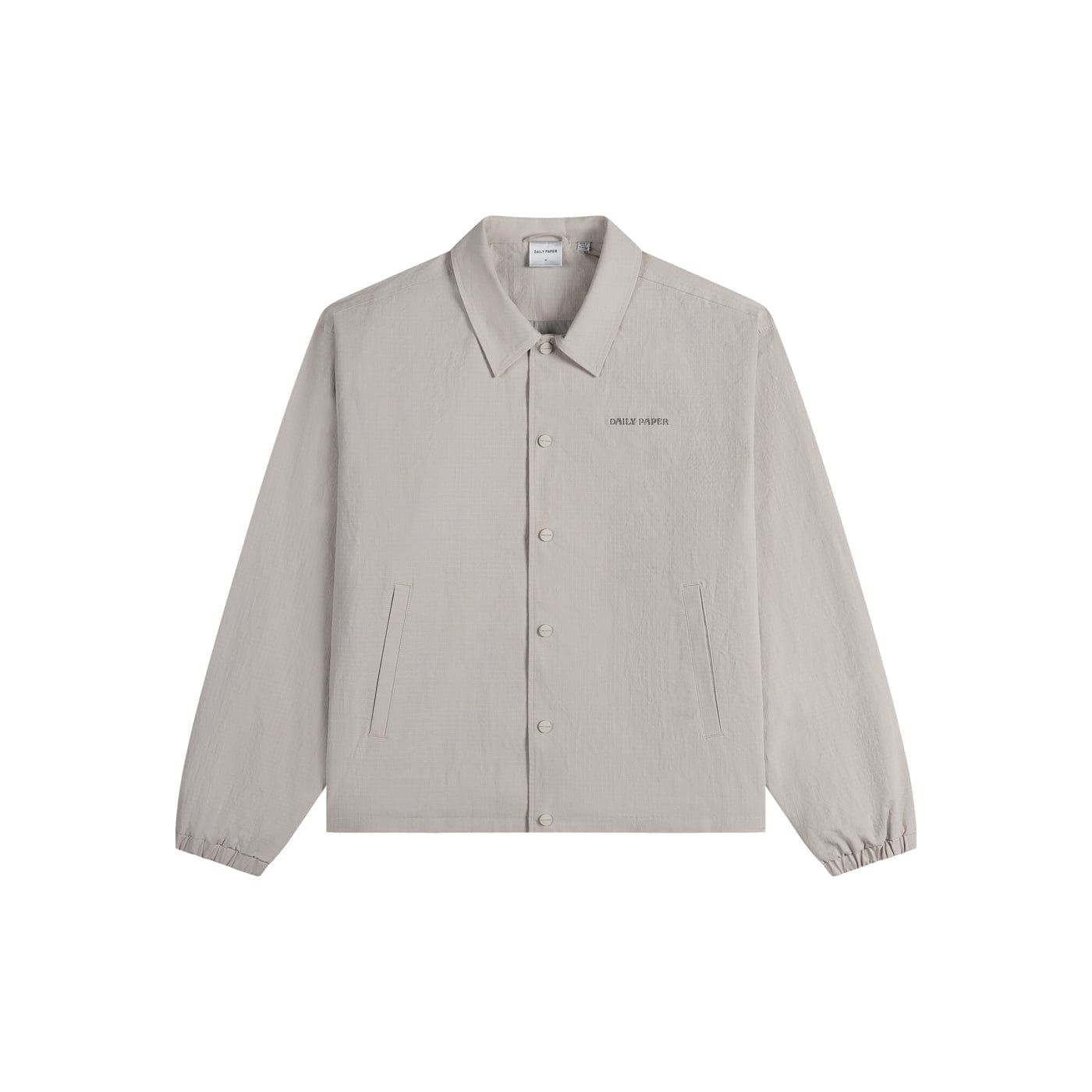 Mirage Grey Ripstop Coach Jacket