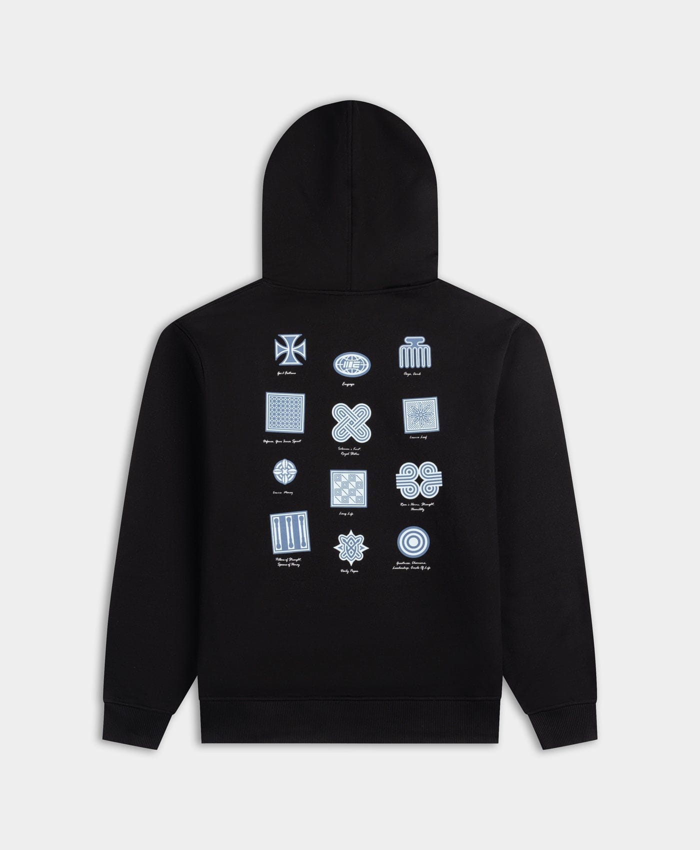 Daily Paper Black DP x Engage Hoodie