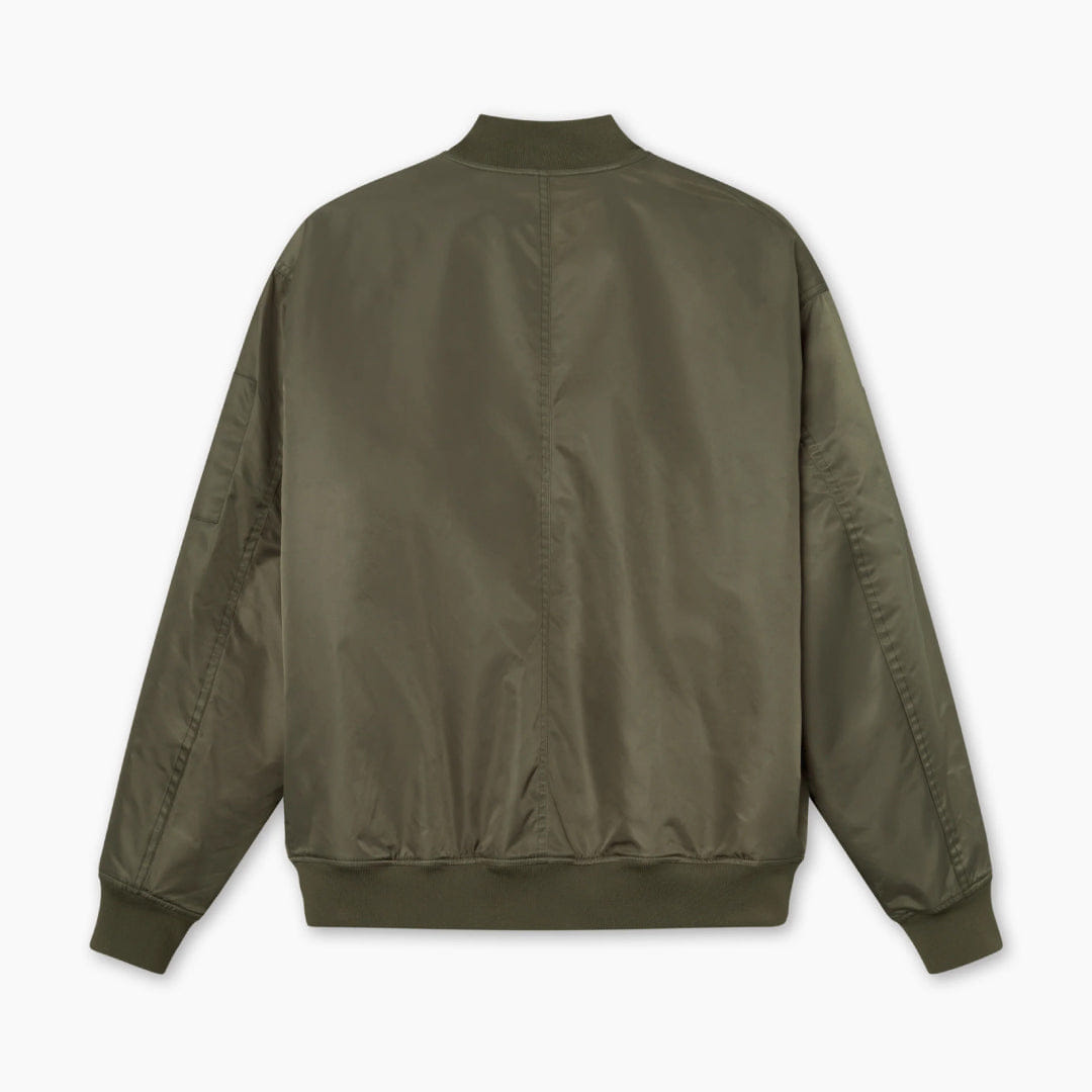 Forét Bow Bomber Jacket Dusty Olive