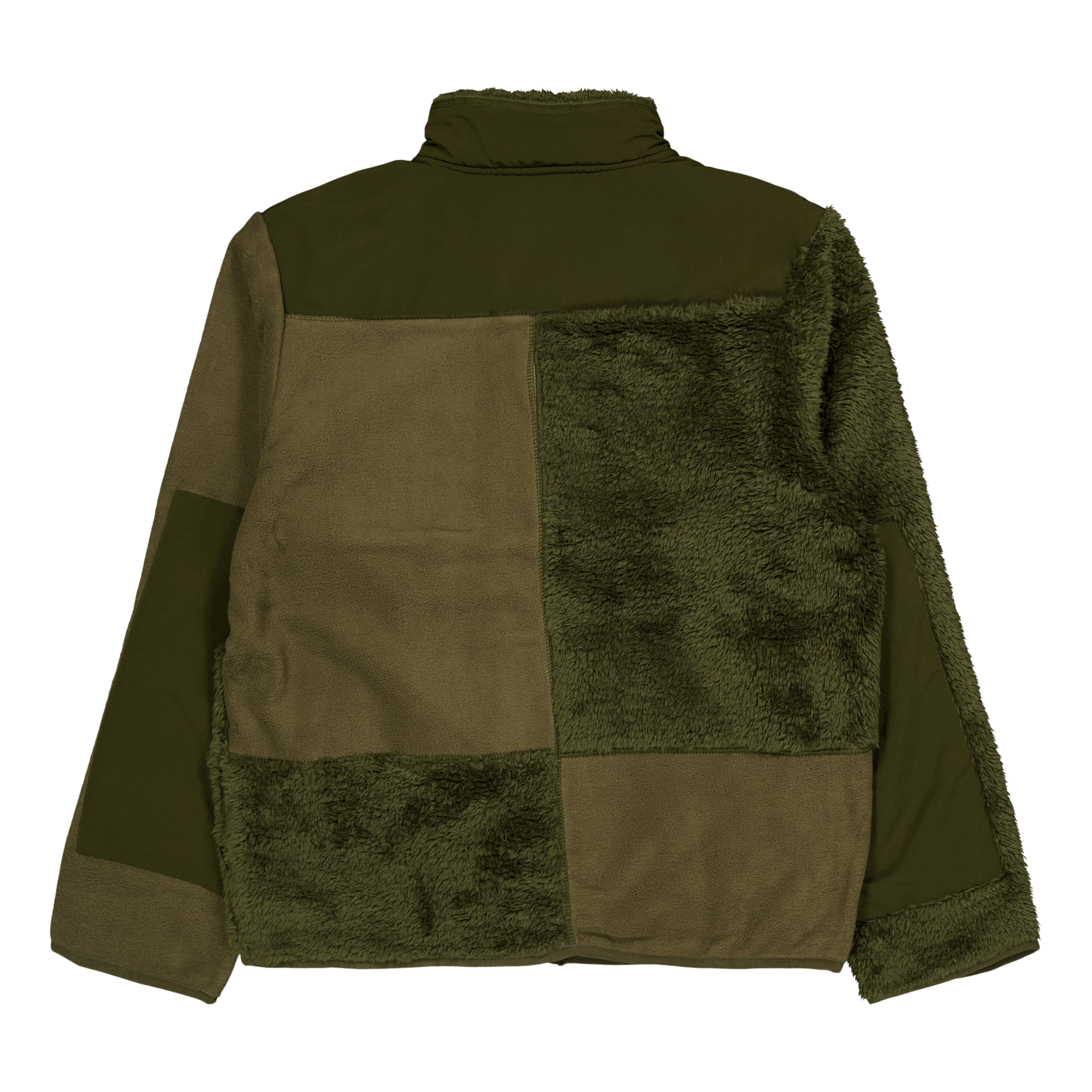 Stan Ray Patchwork Fleece Jacket Olive
