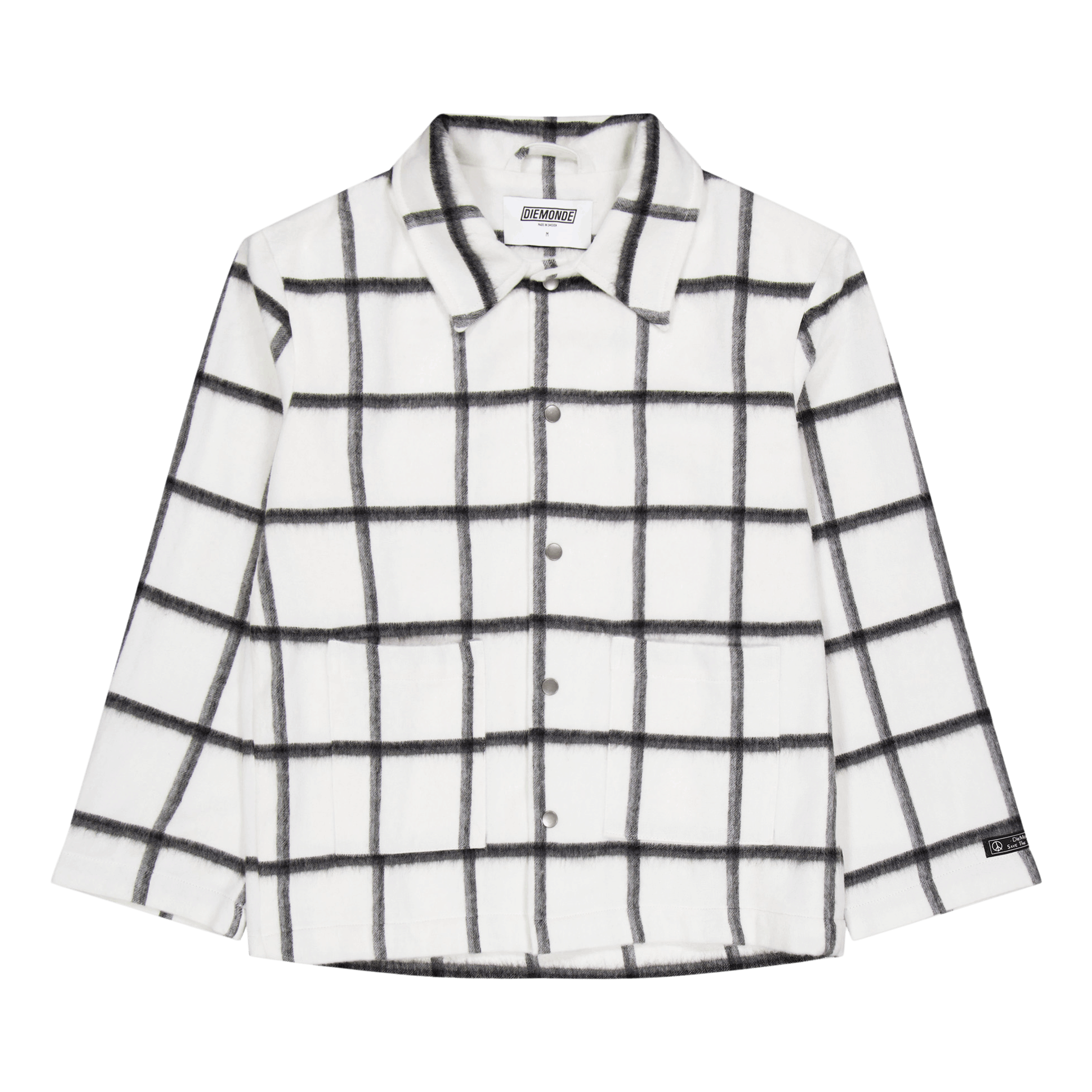 Diemonde Bafaka Plaid - Jacket White Chekpattern