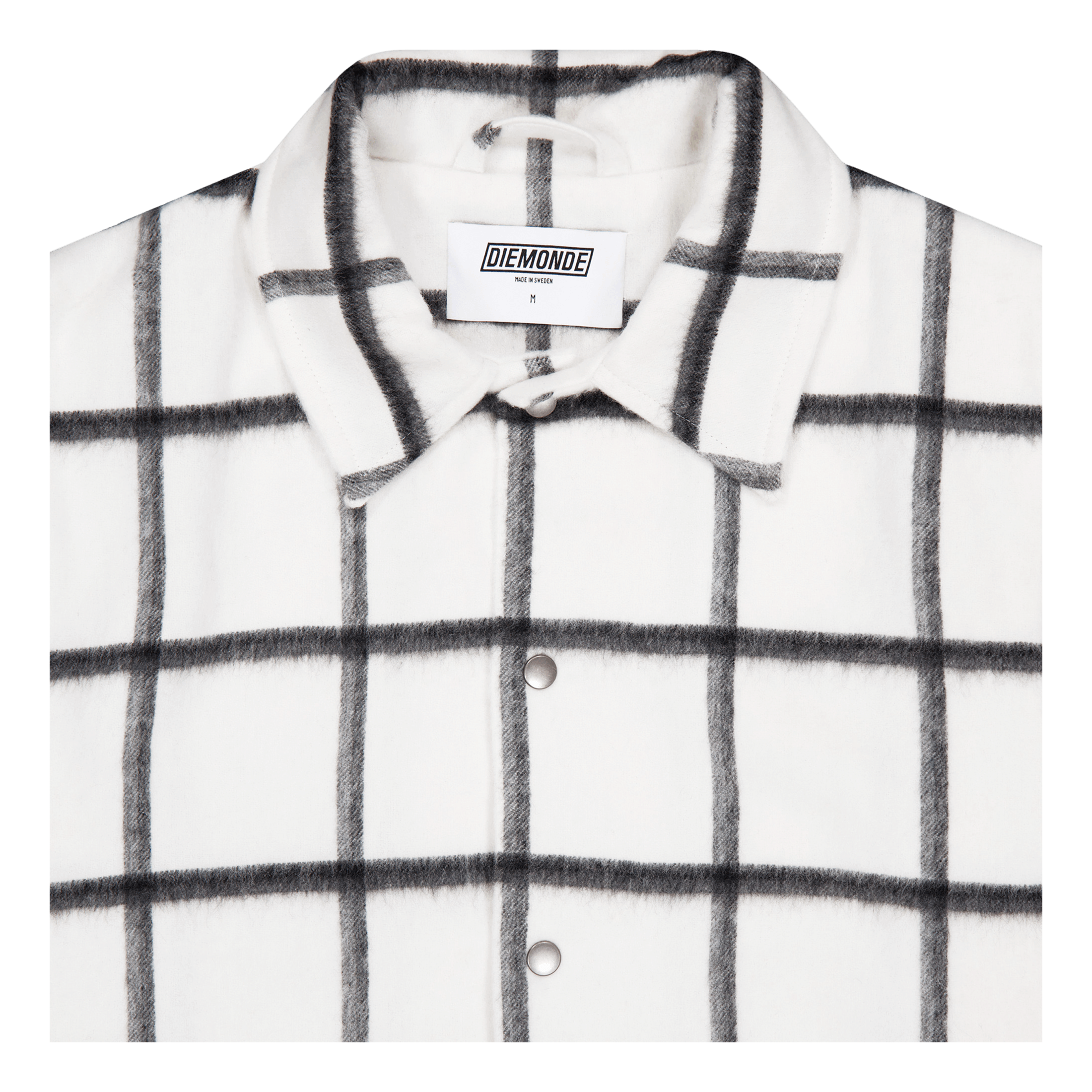 Diemonde Bafaka Plaid - Jacket White Chekpattern