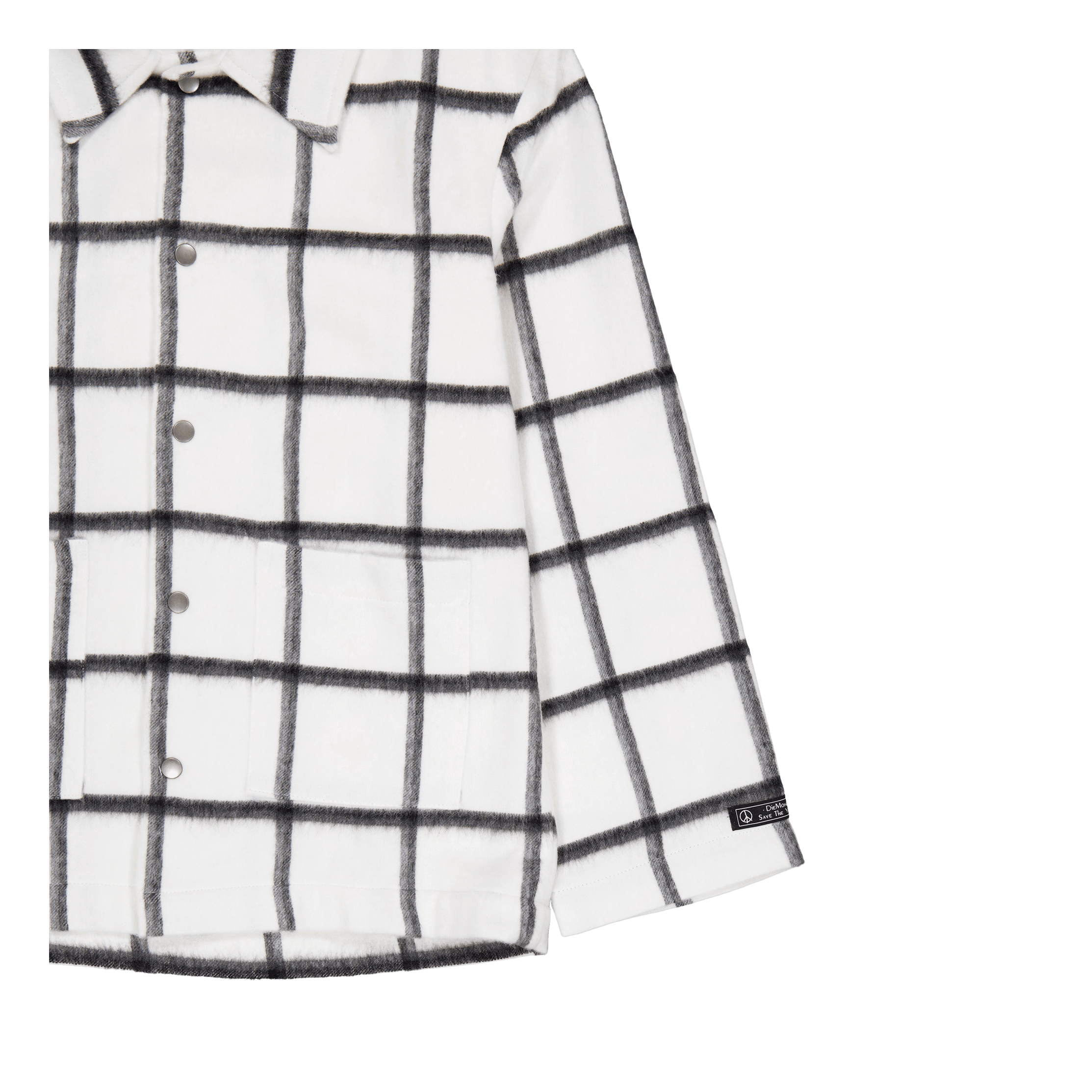 Diemonde Bafaka Plaid - Jacket White Chekpattern