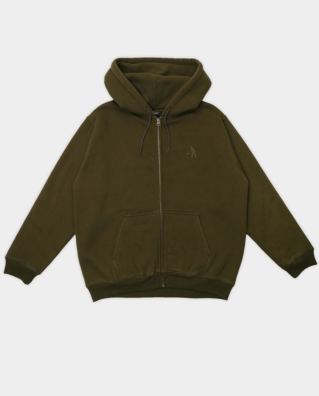 Passport - Workers Zip - Thru Hoodie - Dark Olive