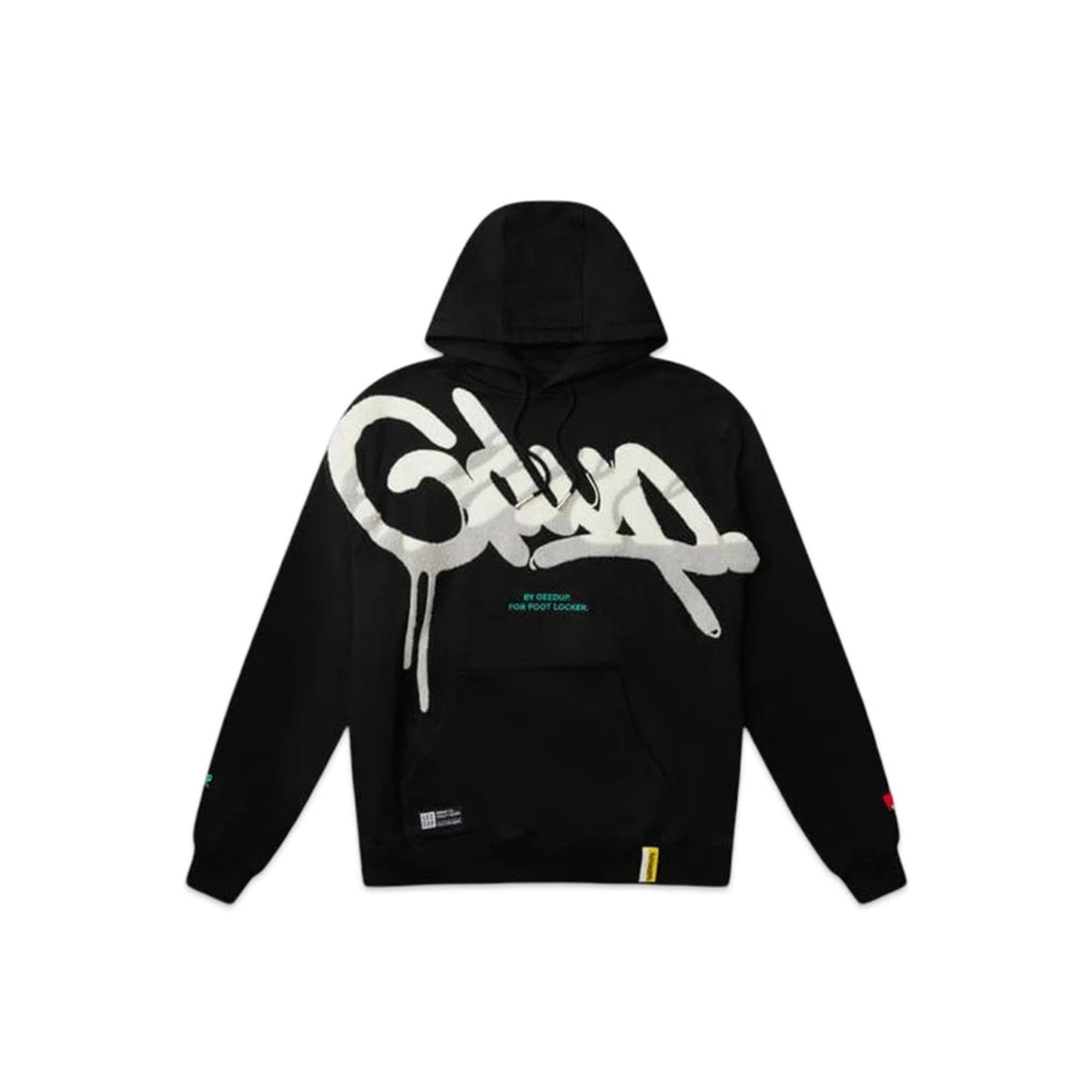 Geedup Handstyle x Foot Locker Hoodie Black / White / Grey