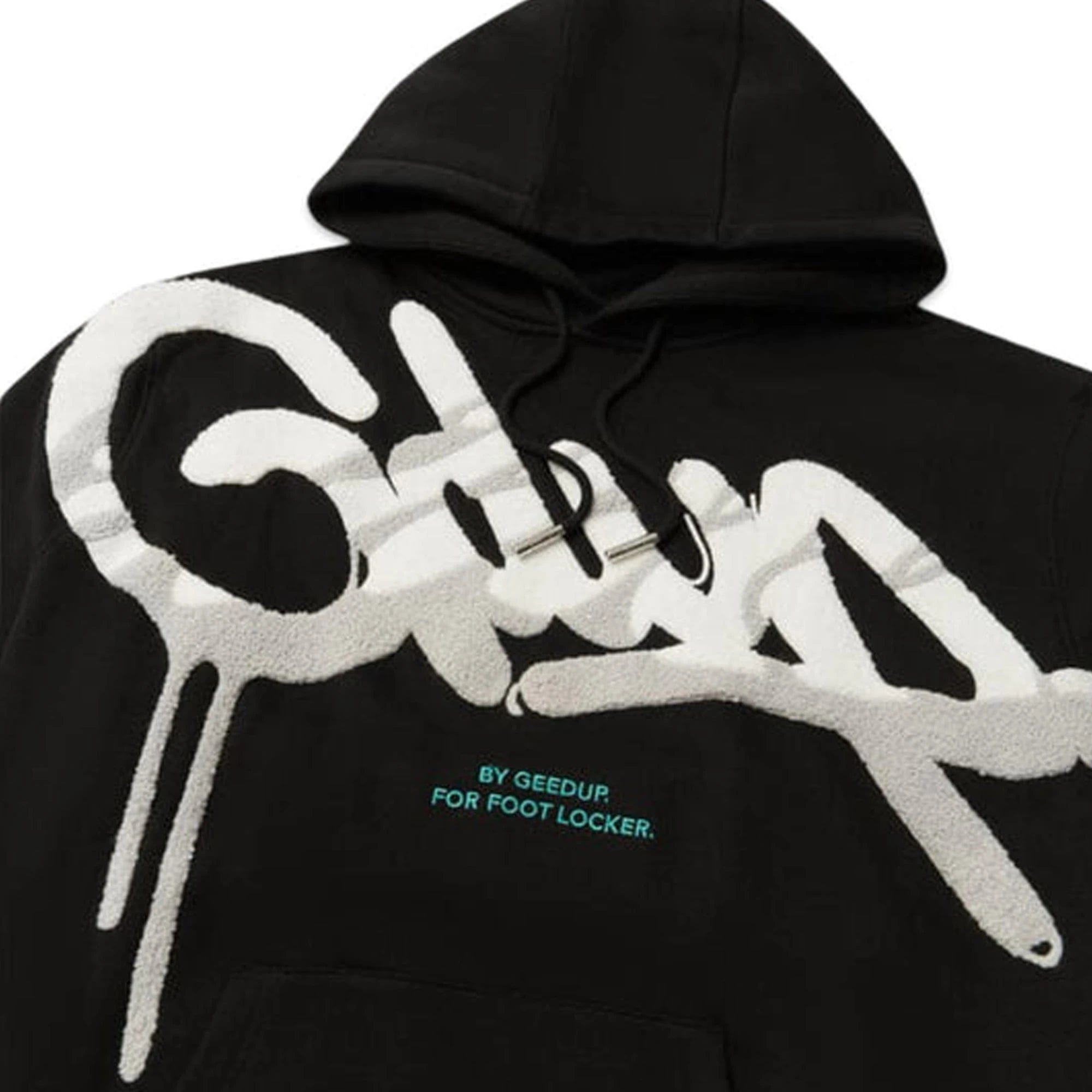Geedup Handstyle x Foot Locker Hoodie Black / White / Grey