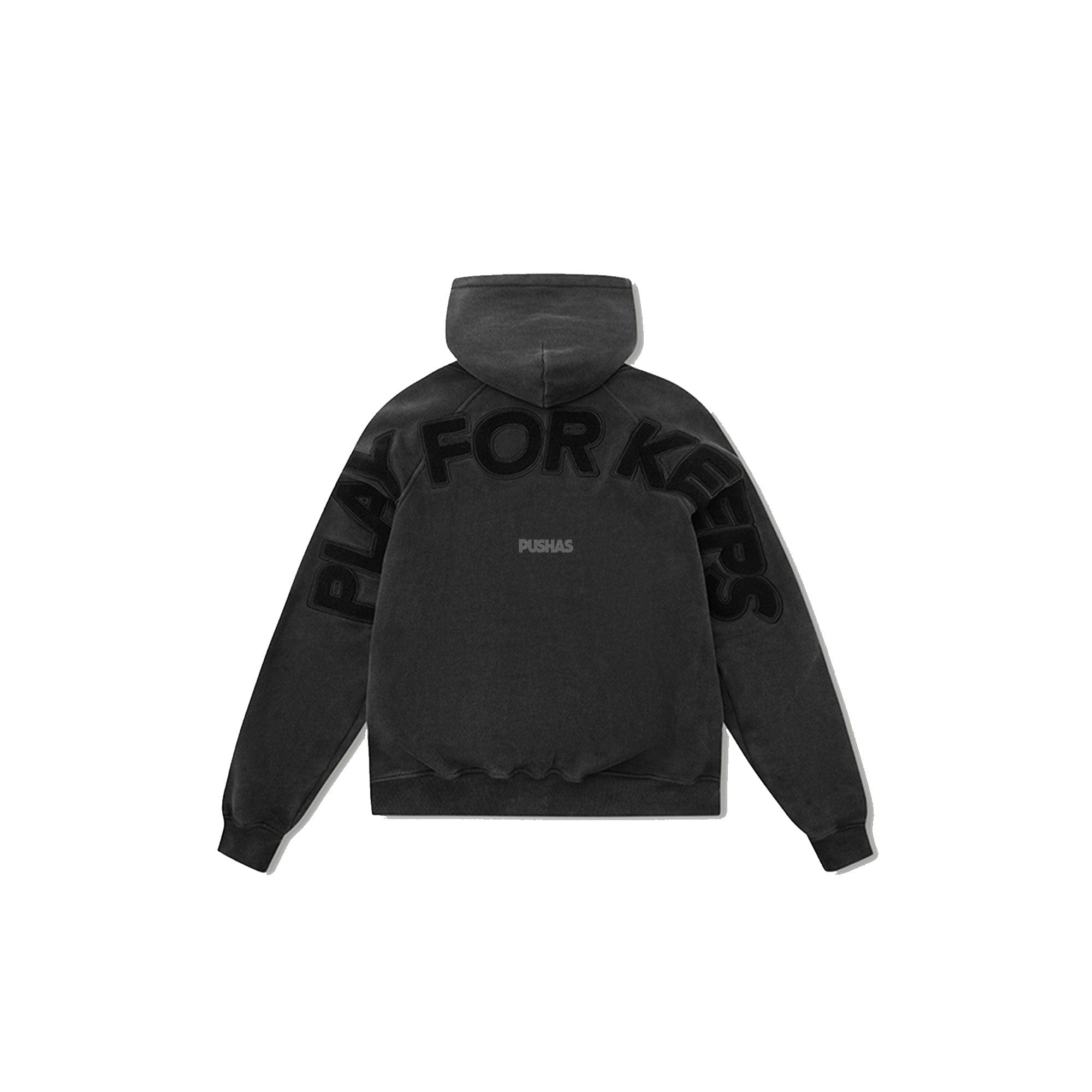 Geedup Play For Keeps Hoodie Vintage Washed Black (2024)