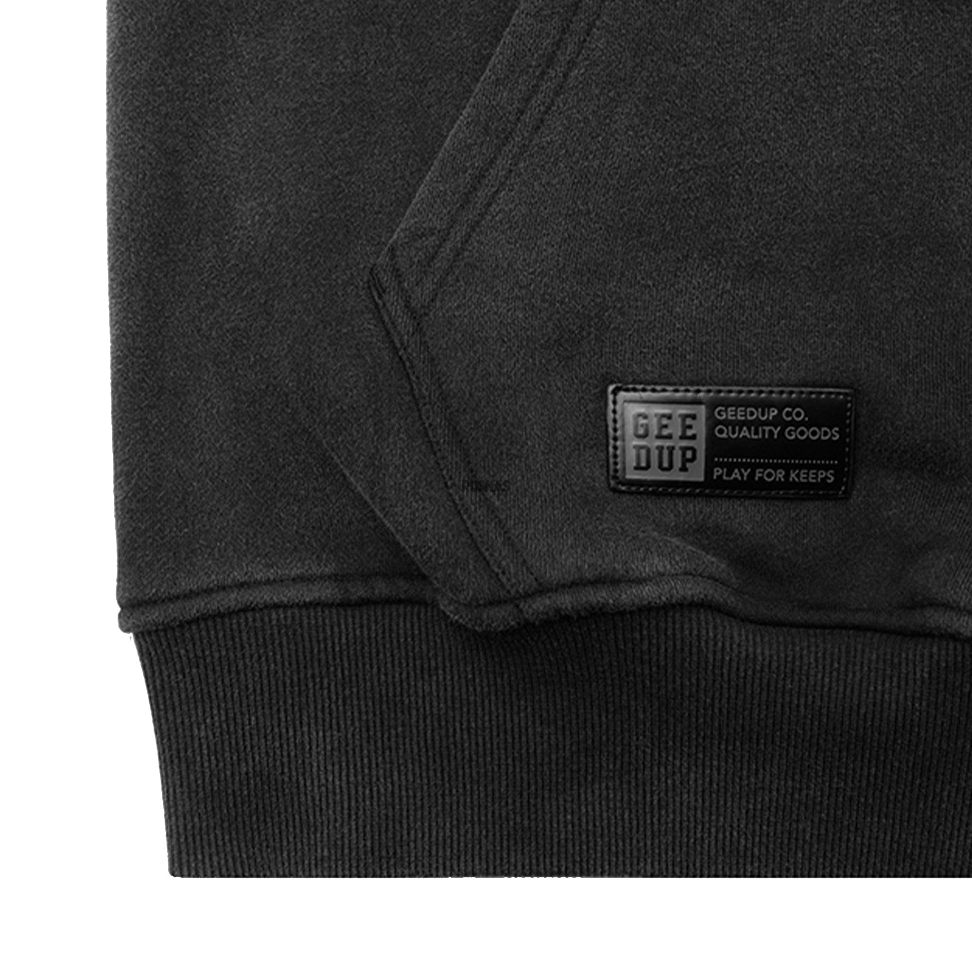 Geedup Play For Keeps Hoodie Vintage Washed Black (2024)