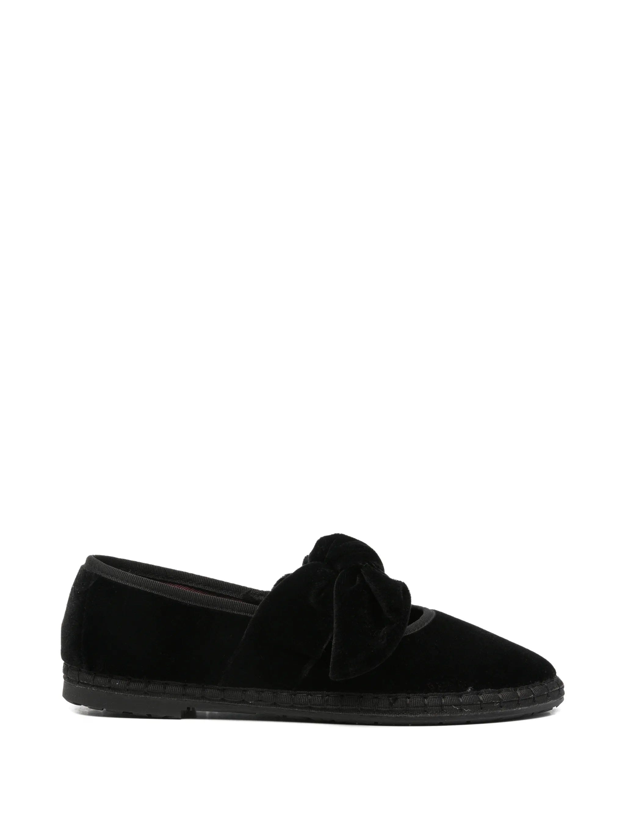 Flabelus Lyra bow - detail ballet flats