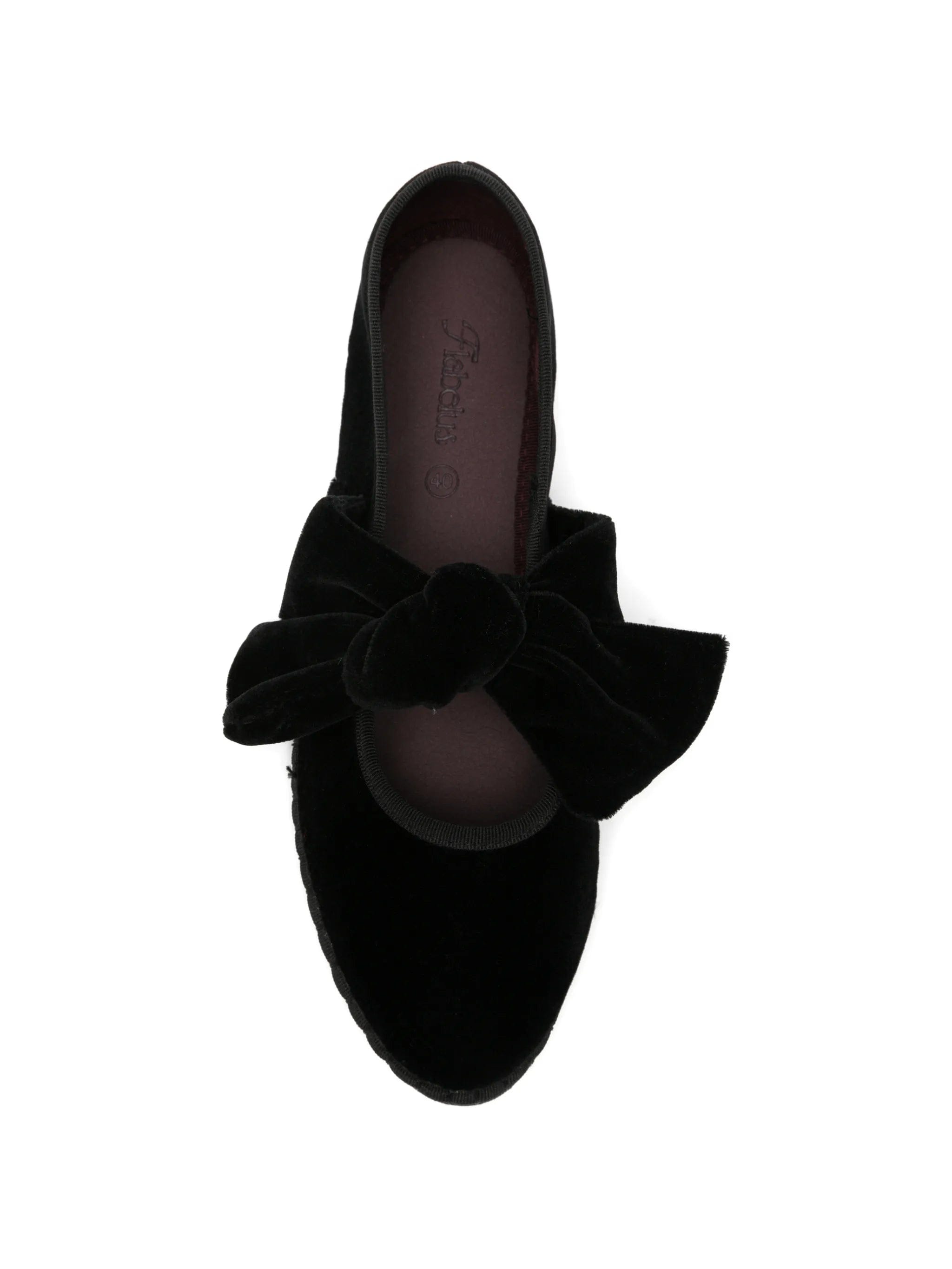 Flabelus Lyra bow - detail ballet flats