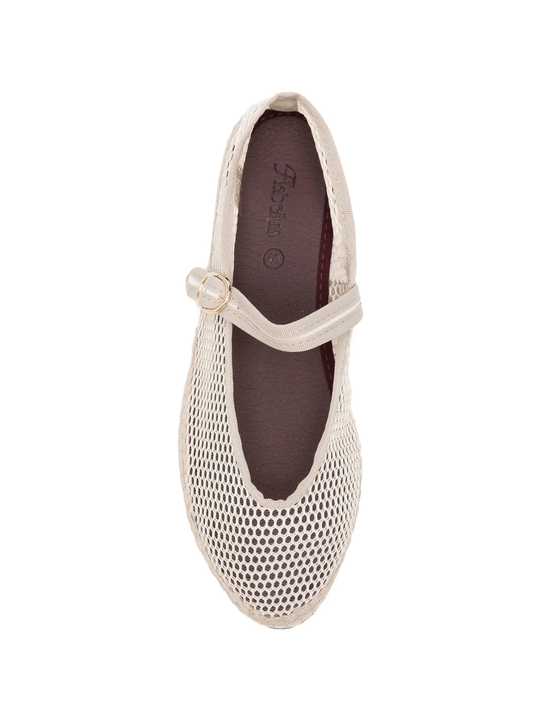 Flabelus Isabella mesh ballet flats