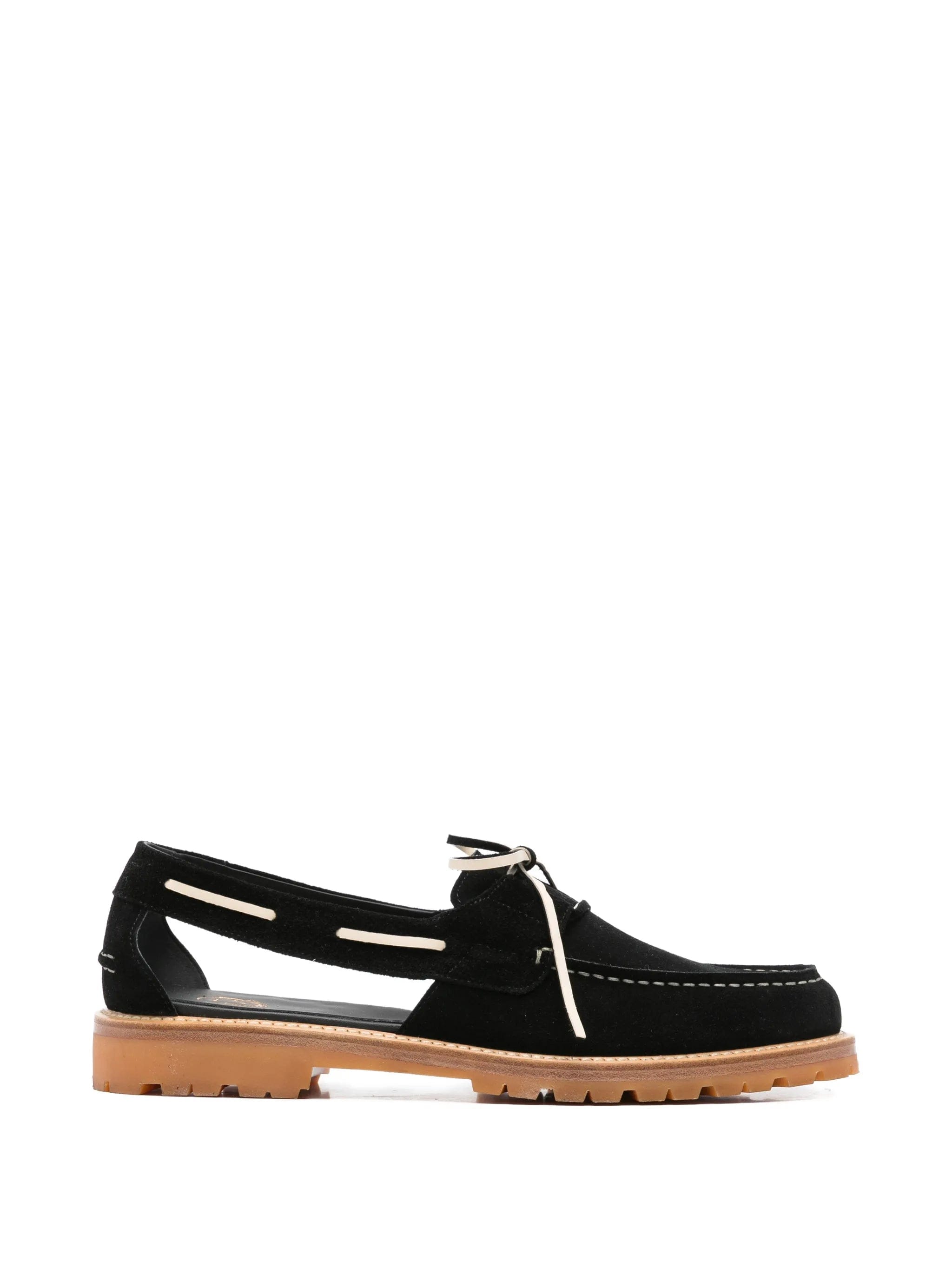 A Kind of Guise cut - out boat shoes