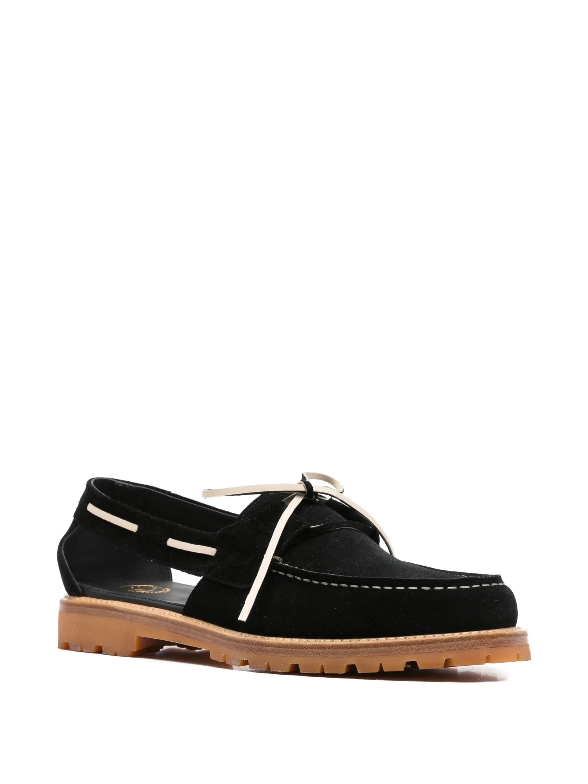 A Kind of Guise cut - out boat shoes