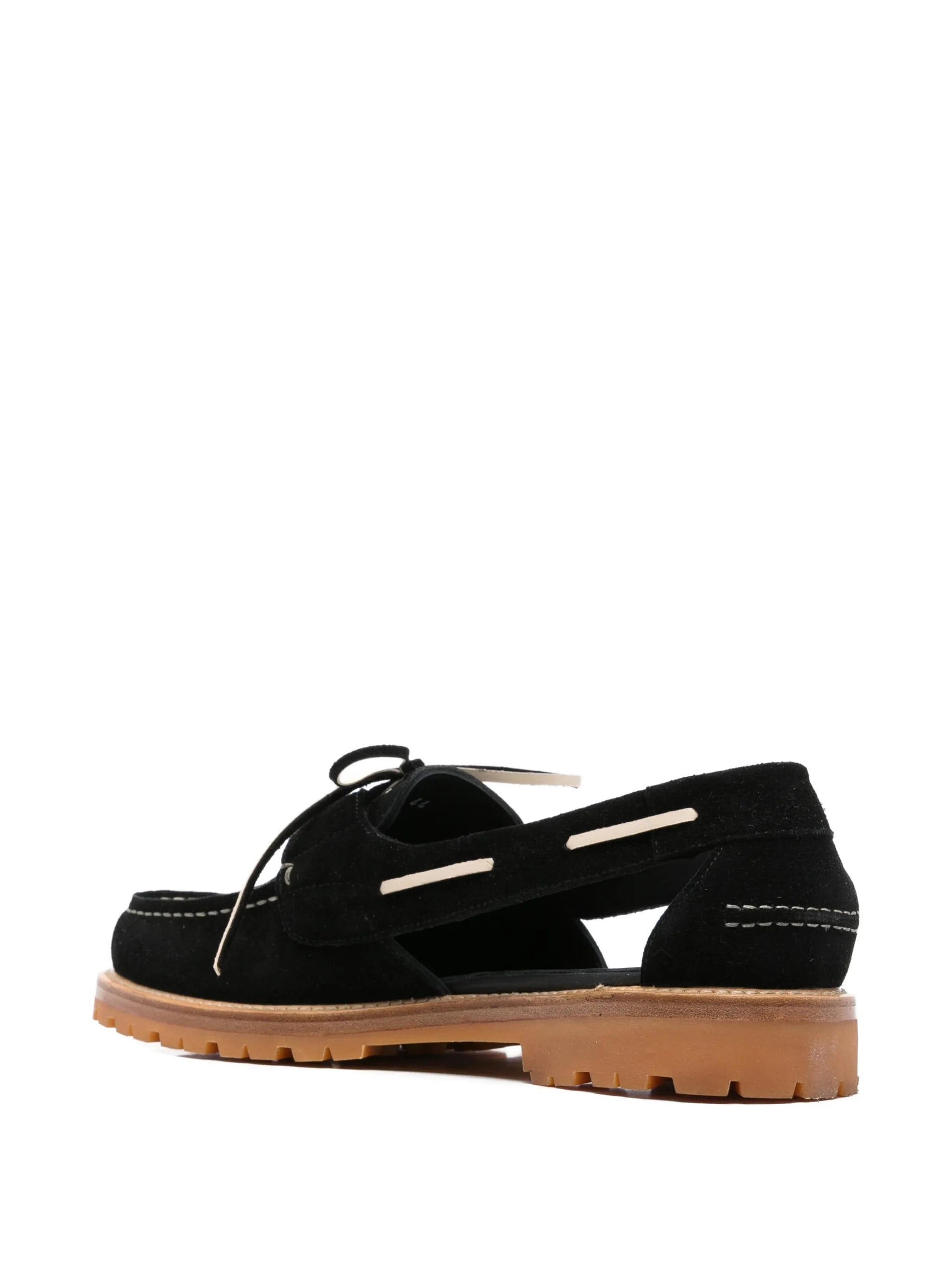 A Kind of Guise cut - out boat shoes