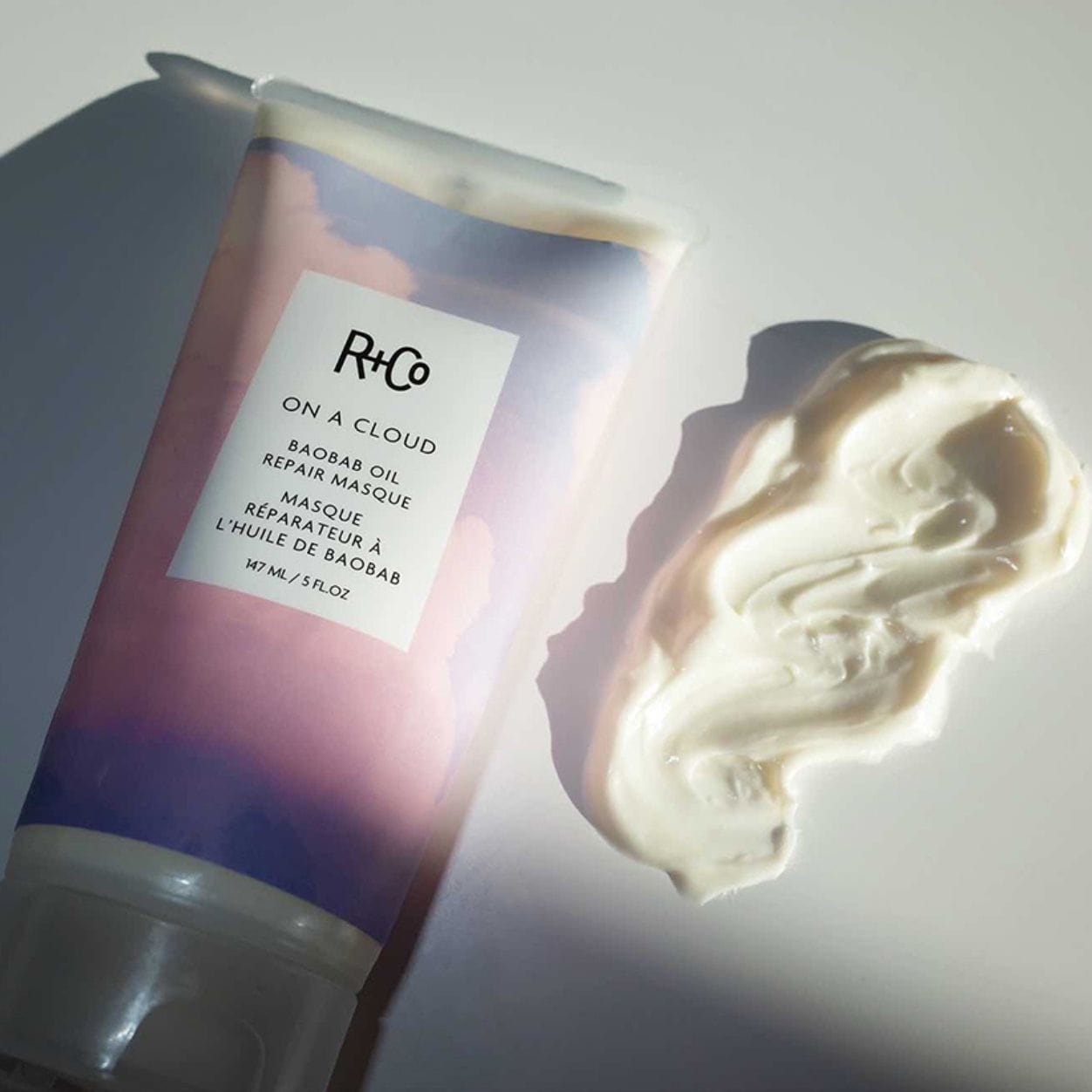 R+co On A Cloud Baobab Oil Repair Masque