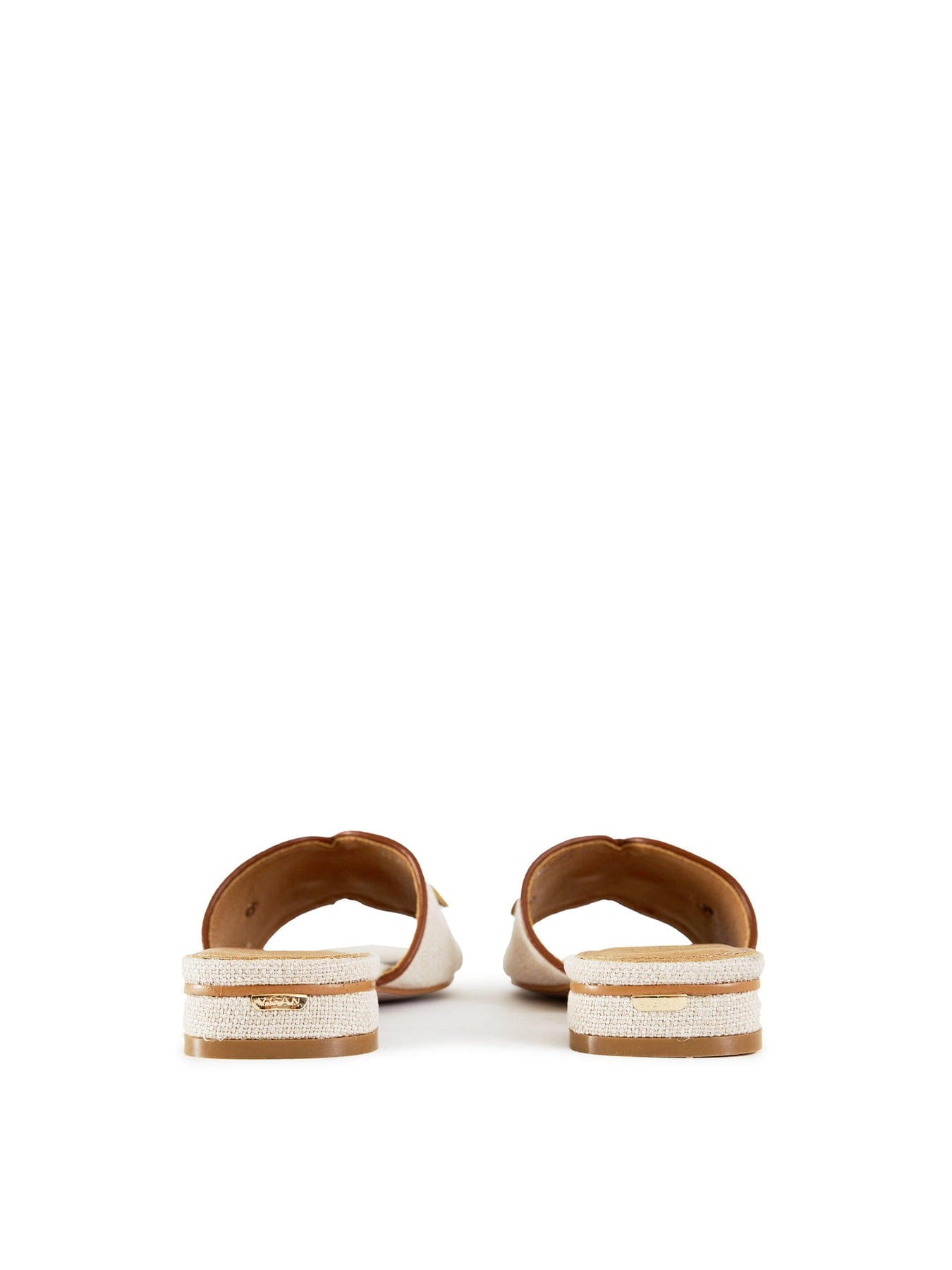 V.gan Aji Slide Sandals Neutral