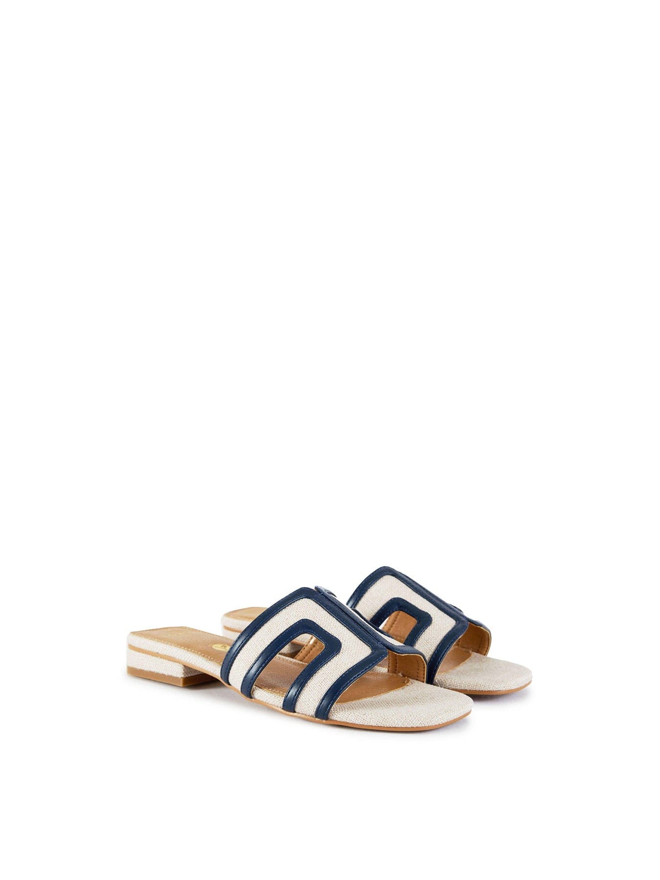 V.gan Bok 2 Weave Slide Sandals Blue