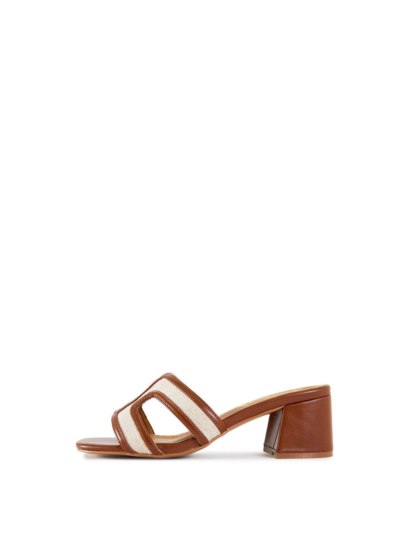 V.gan Bok Heel Weave Sandals Neutral