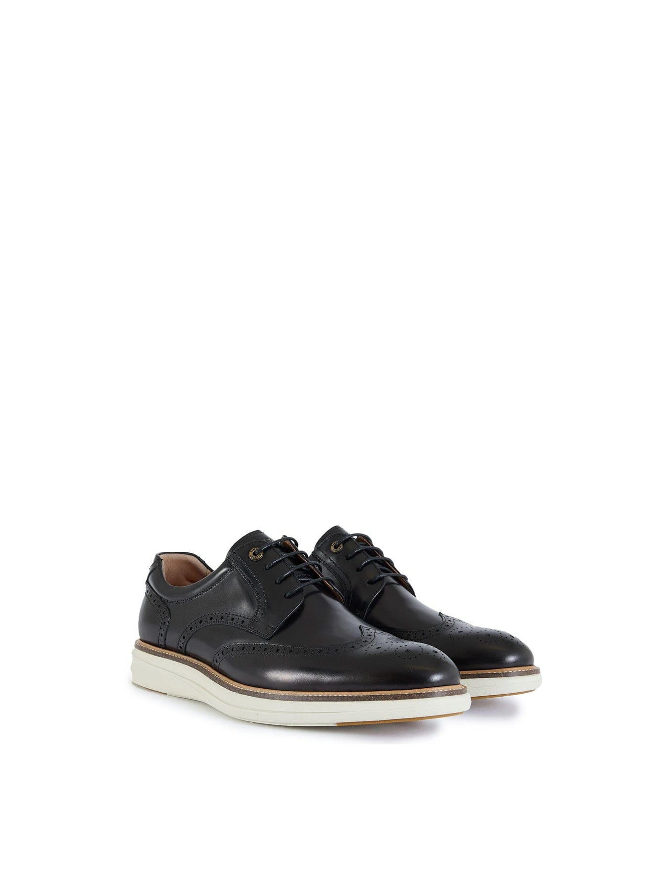Simon Carter Oreilly Brogue Shoes Black