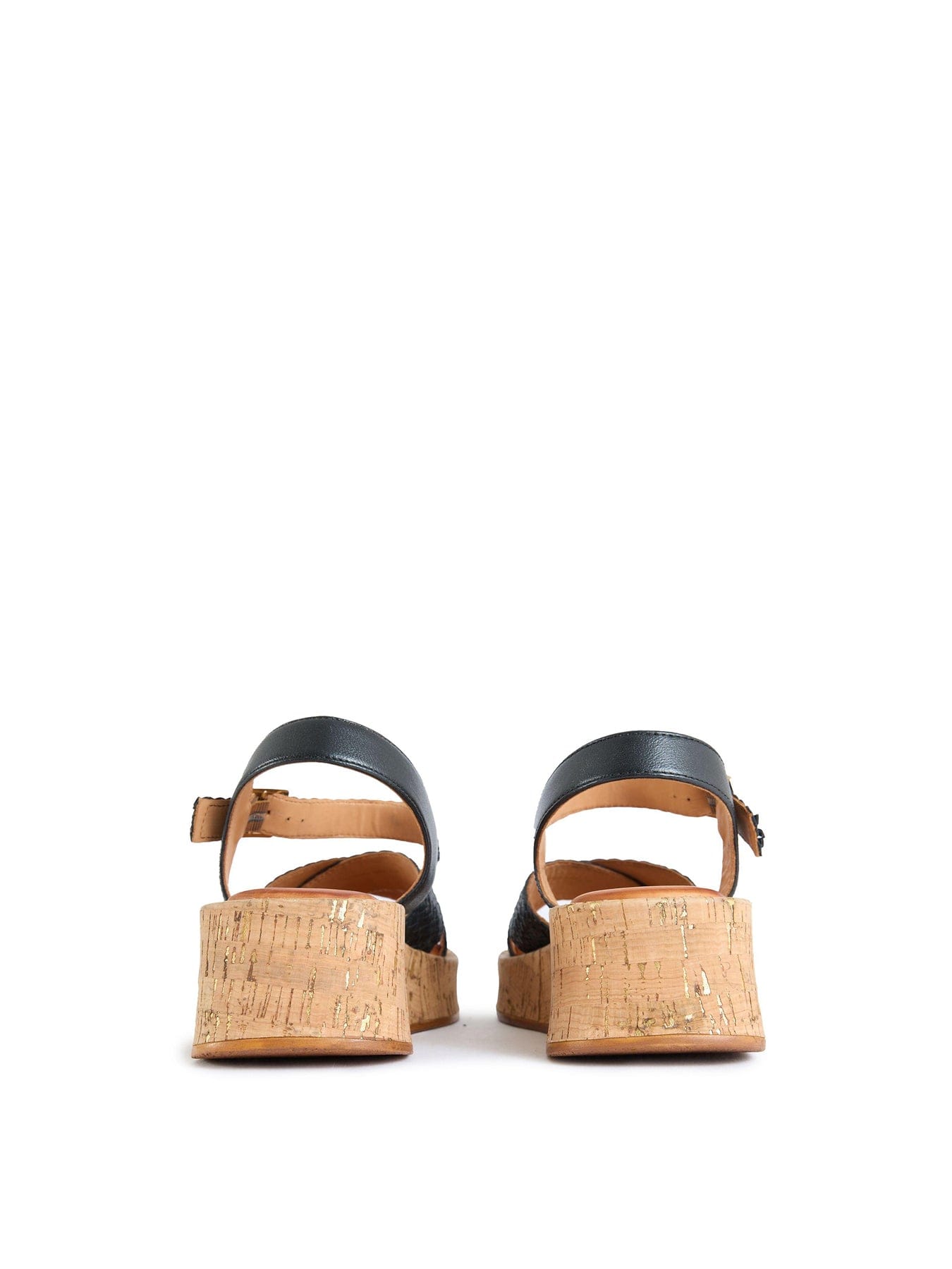Sole Ldn Briana Flatform Sandals Black