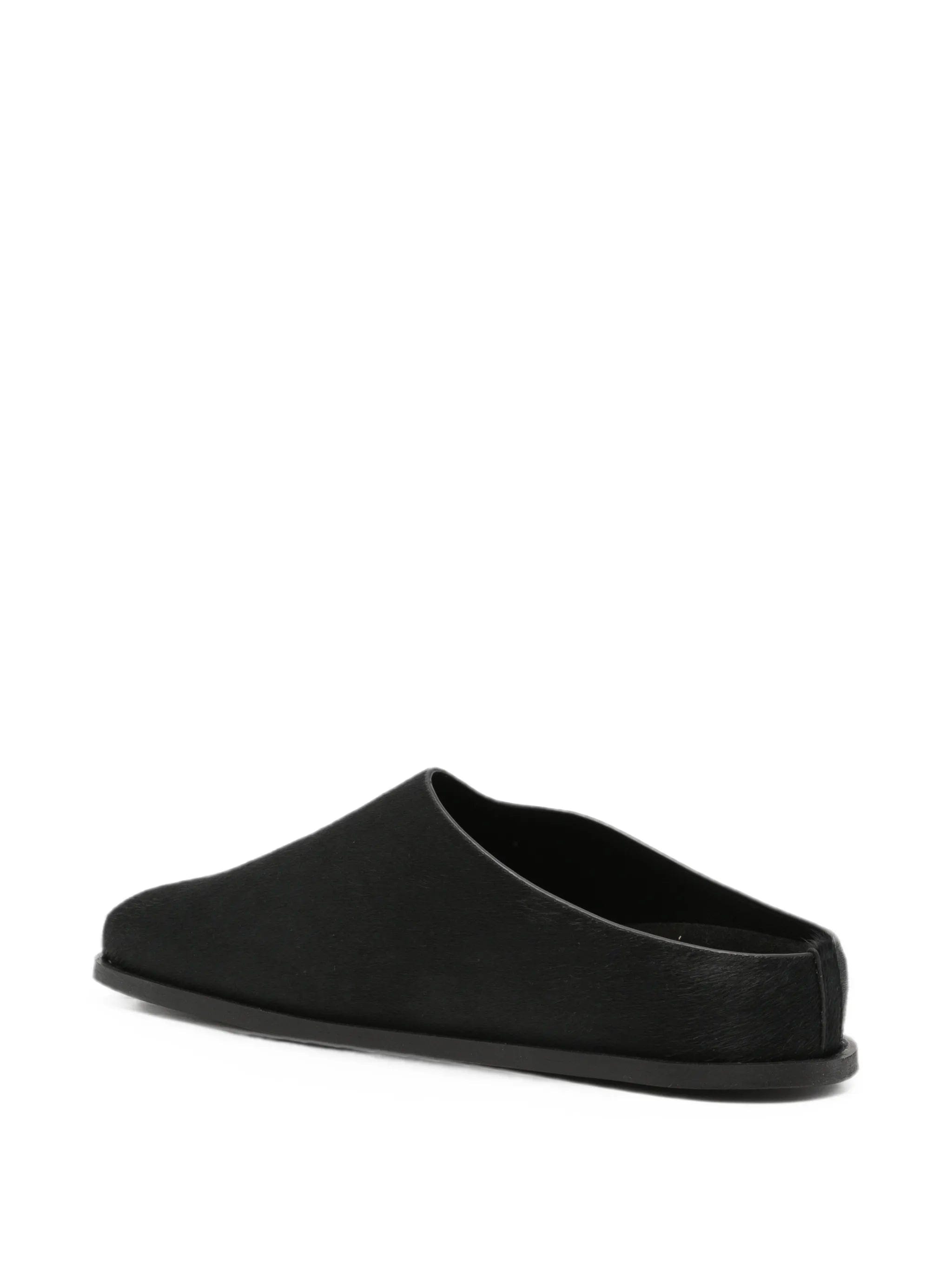 A.emery Lou calf hair clogs