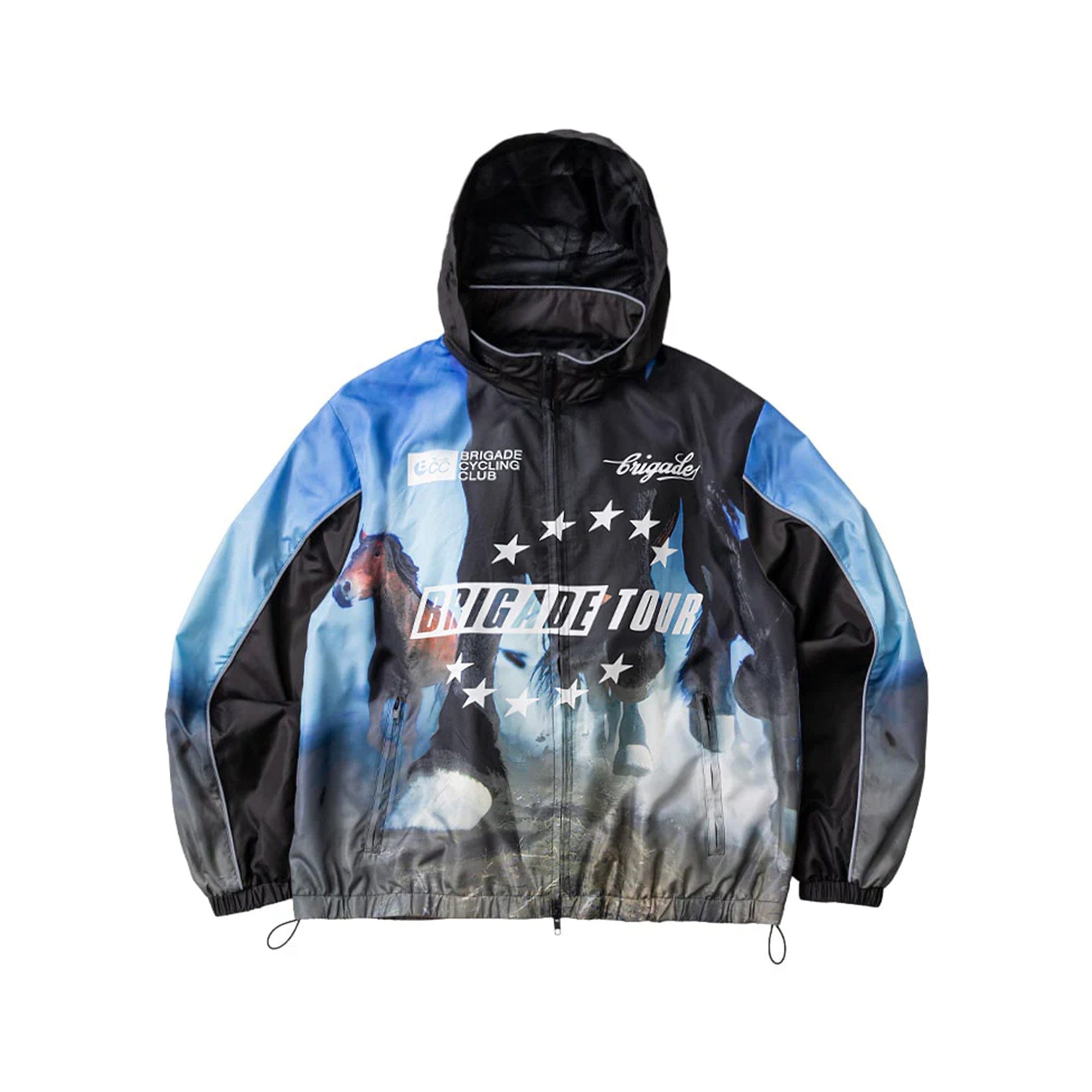 Brigade Mens Race Horse Cycling Jacket