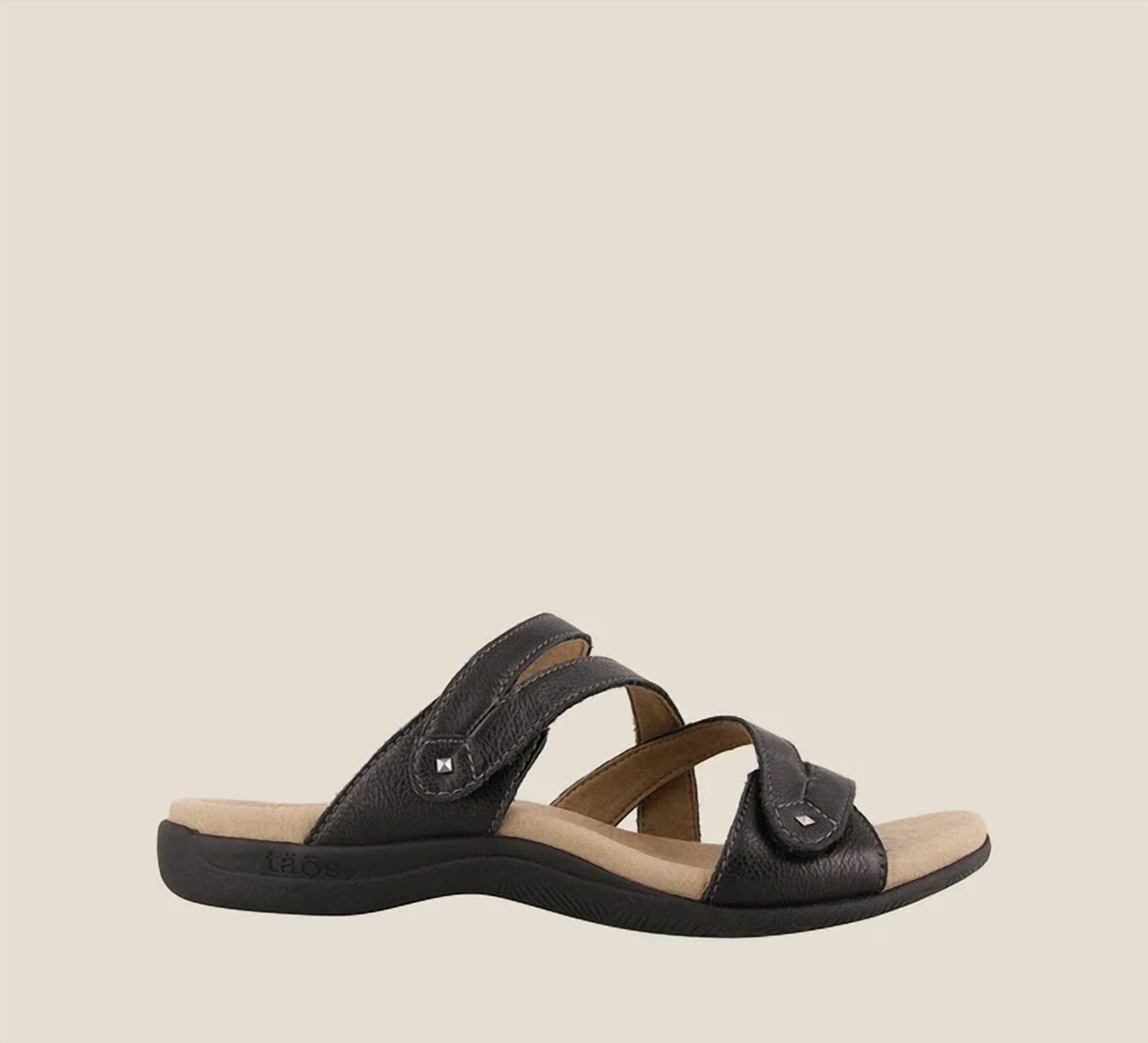 S/Double Women's Double U Sandals In Black