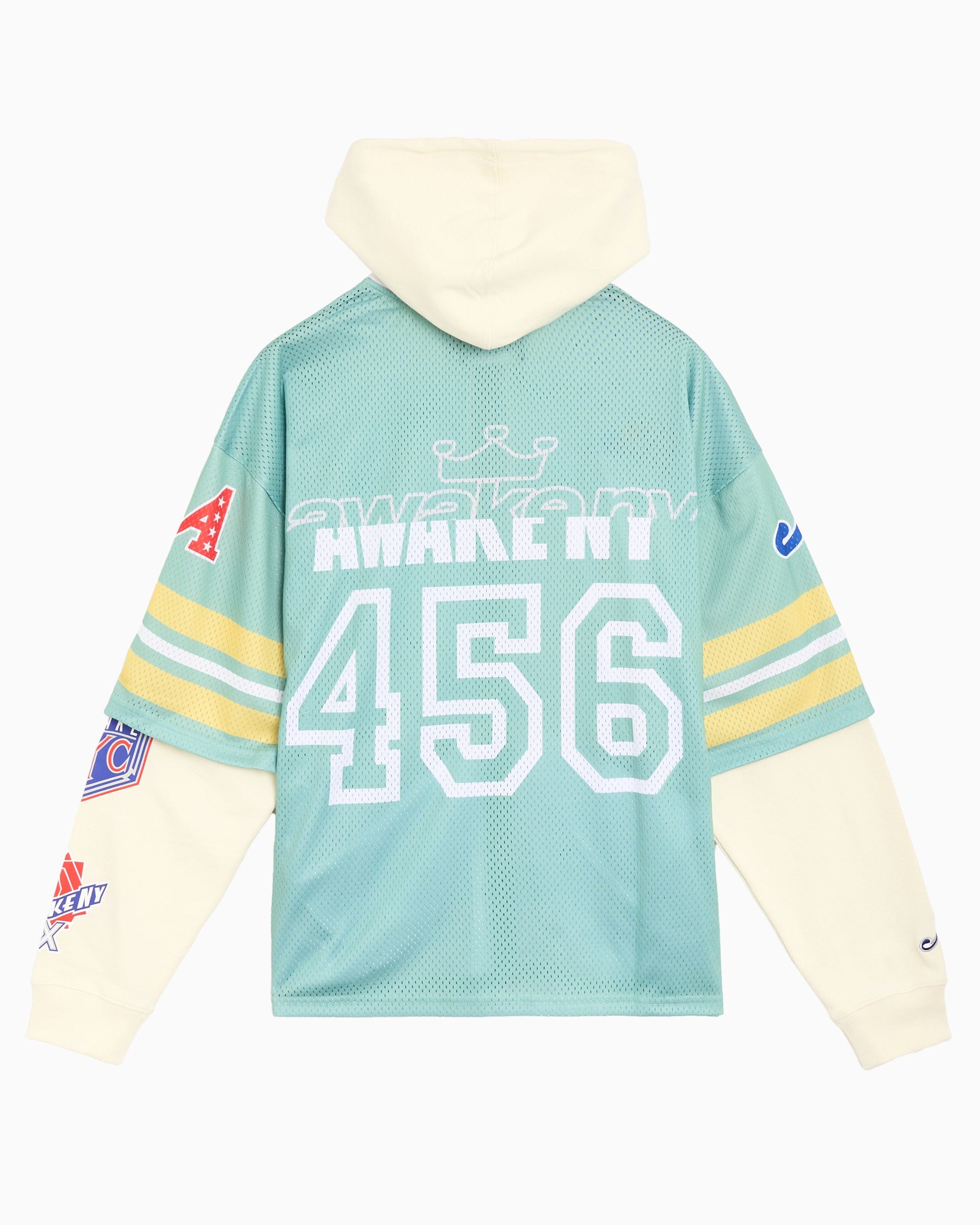 Awake NY Sudadera con cremallera con gráfico Relaxed Awake NY Headcrack Champs para hombre